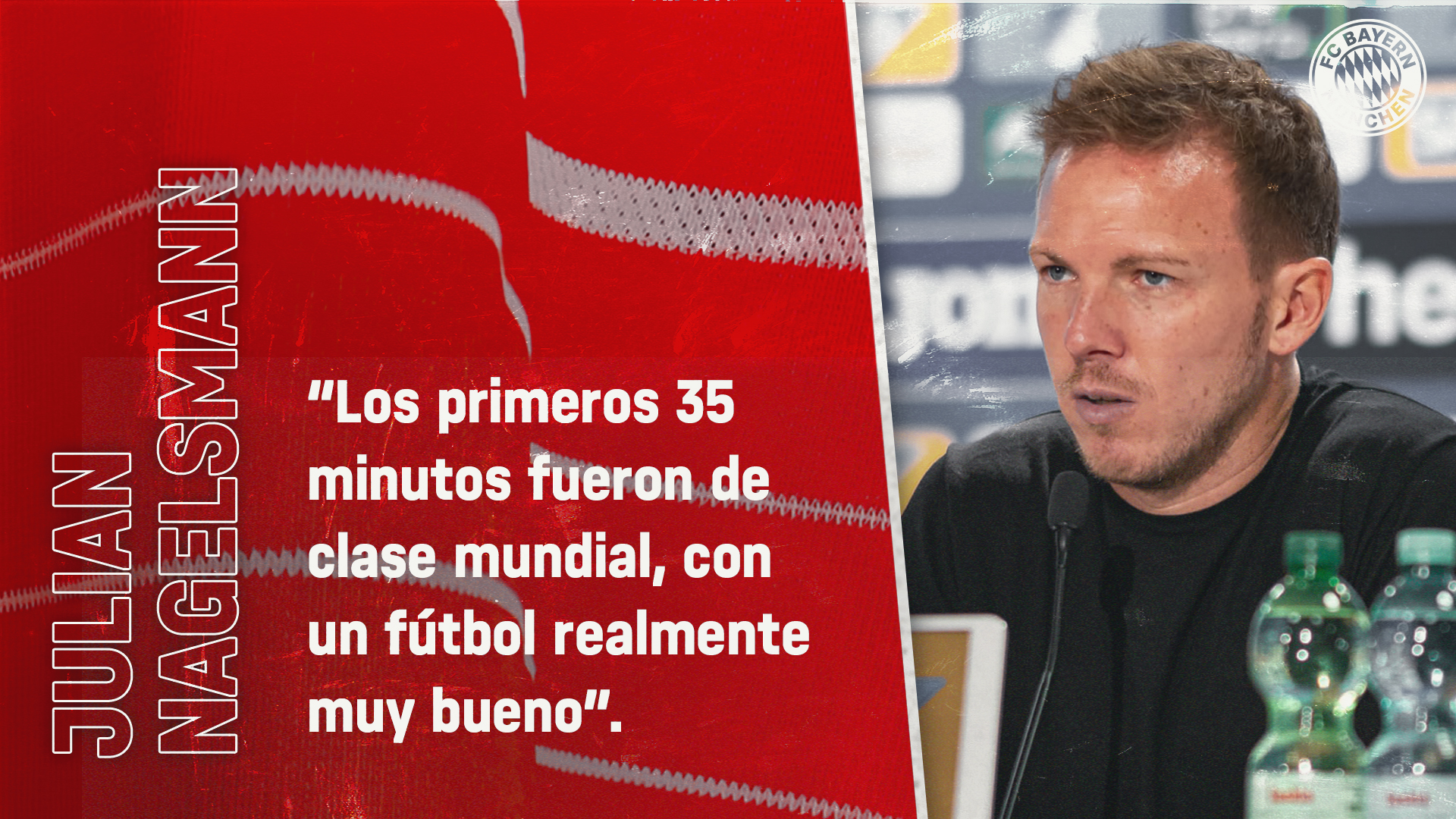 Julian Nagelsmann sobre el partido contra el Hoffenheim