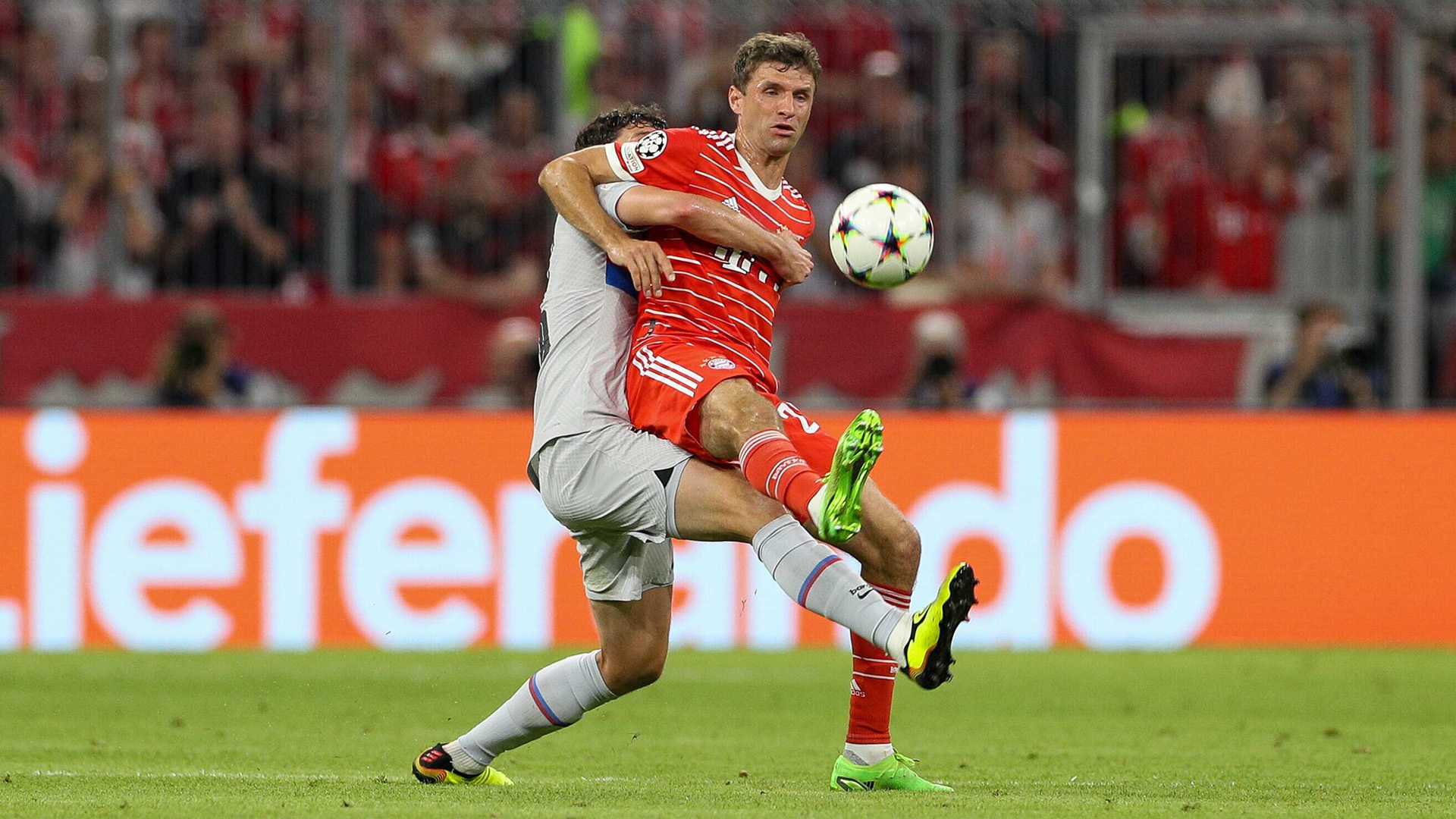 Thomas Müller FC Bayern Allianz Arena FC Barcelona