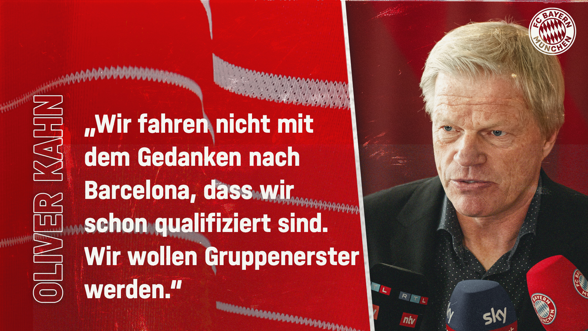 Oliver Kahn Zitat Champions League