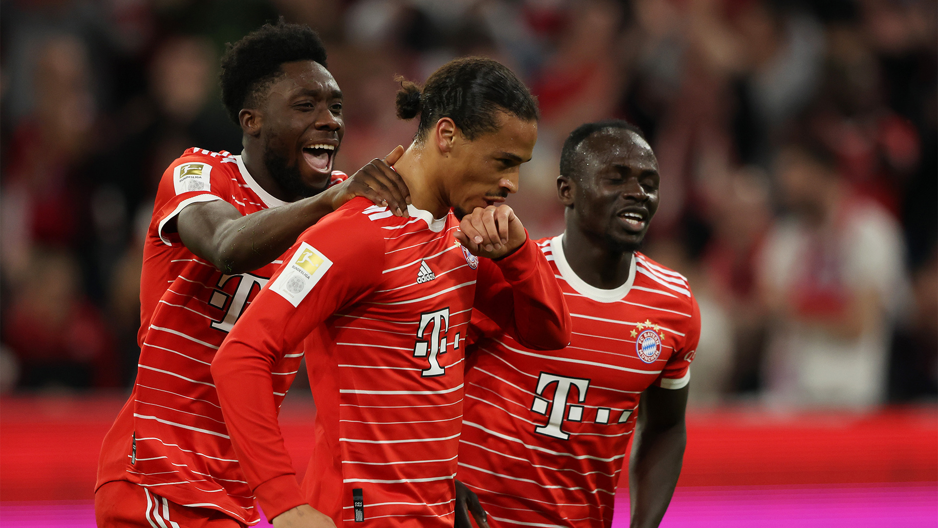 Leroy Sané Torjubel FC Bayern