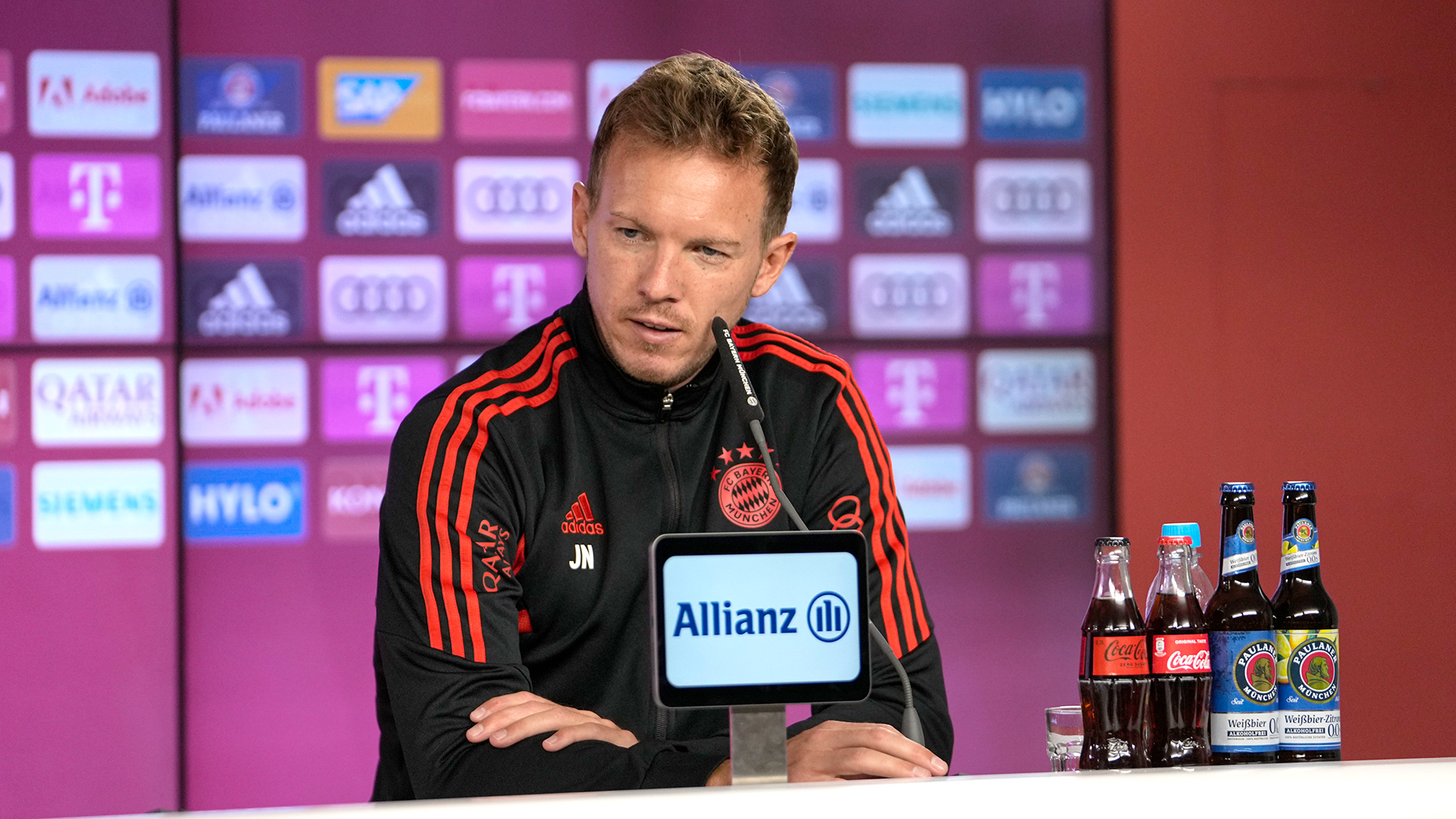 Julian Nagelsmann Pressetalk FC Bayern