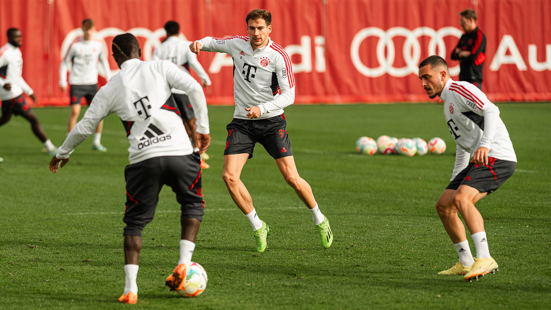 Goretzka FC Bayern Training