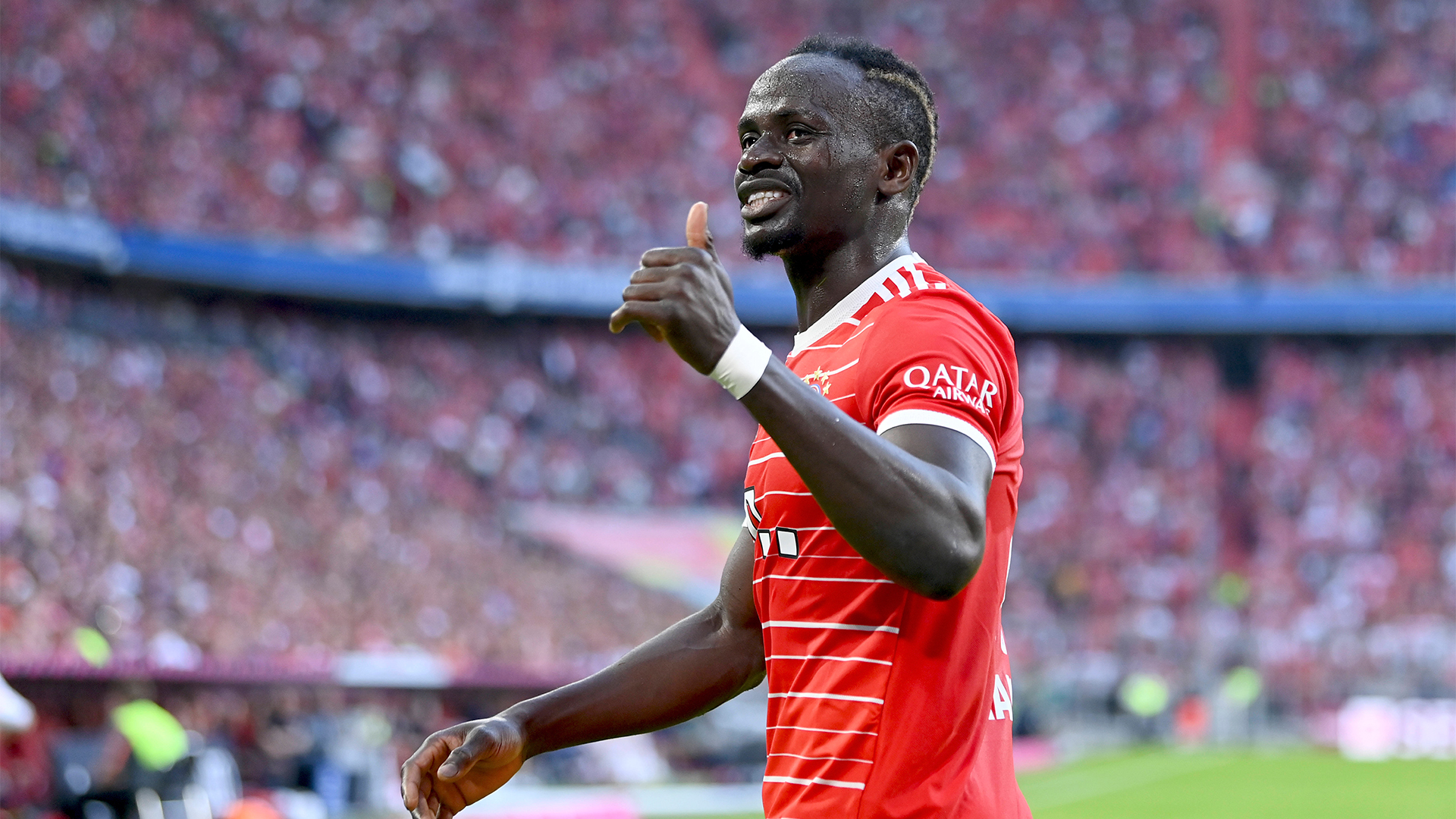 Jubel FC Bayern Sadio Mane