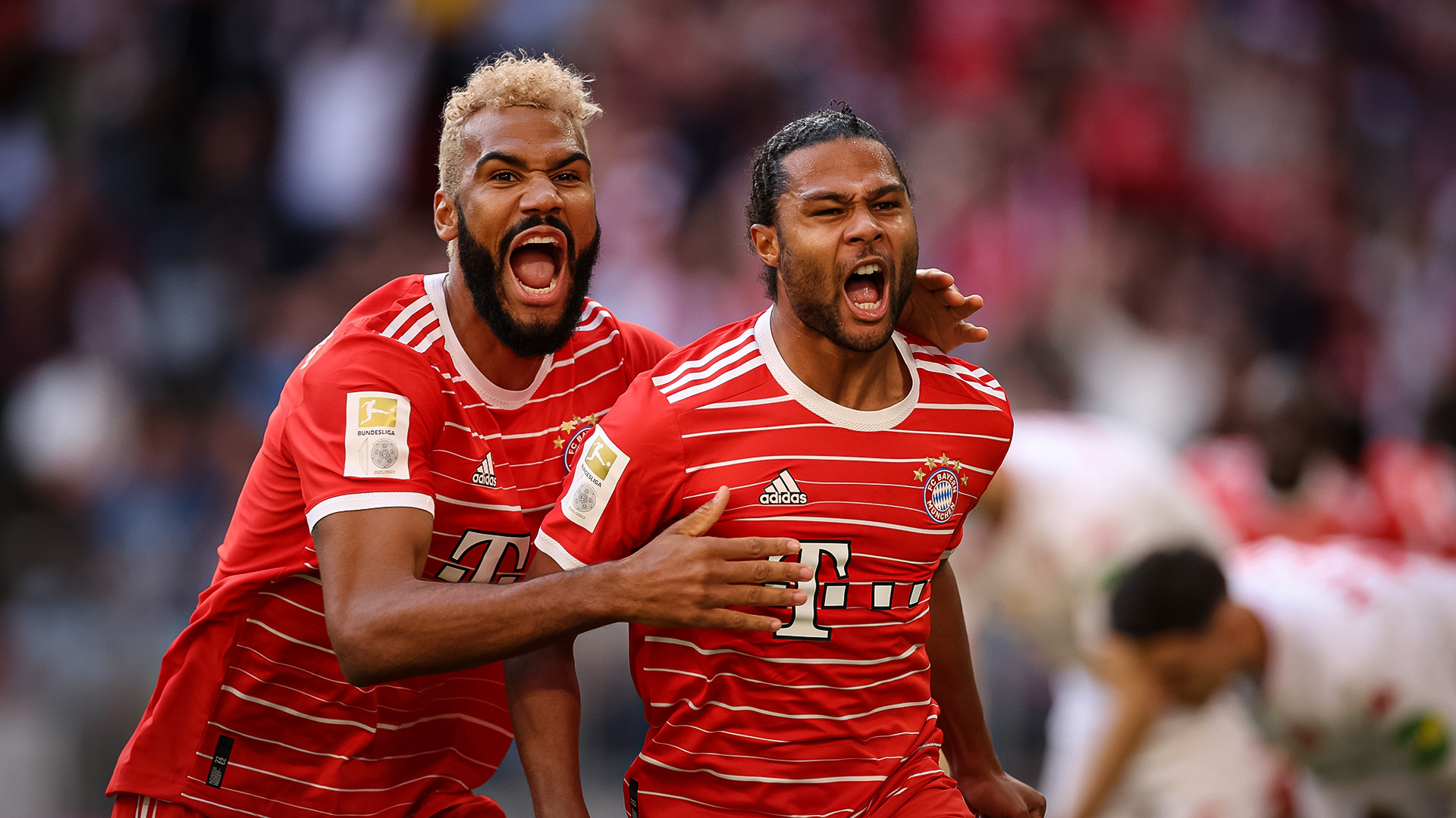 Serge Gnabry, Eric Maxim Choupo-Moting FC Bayern