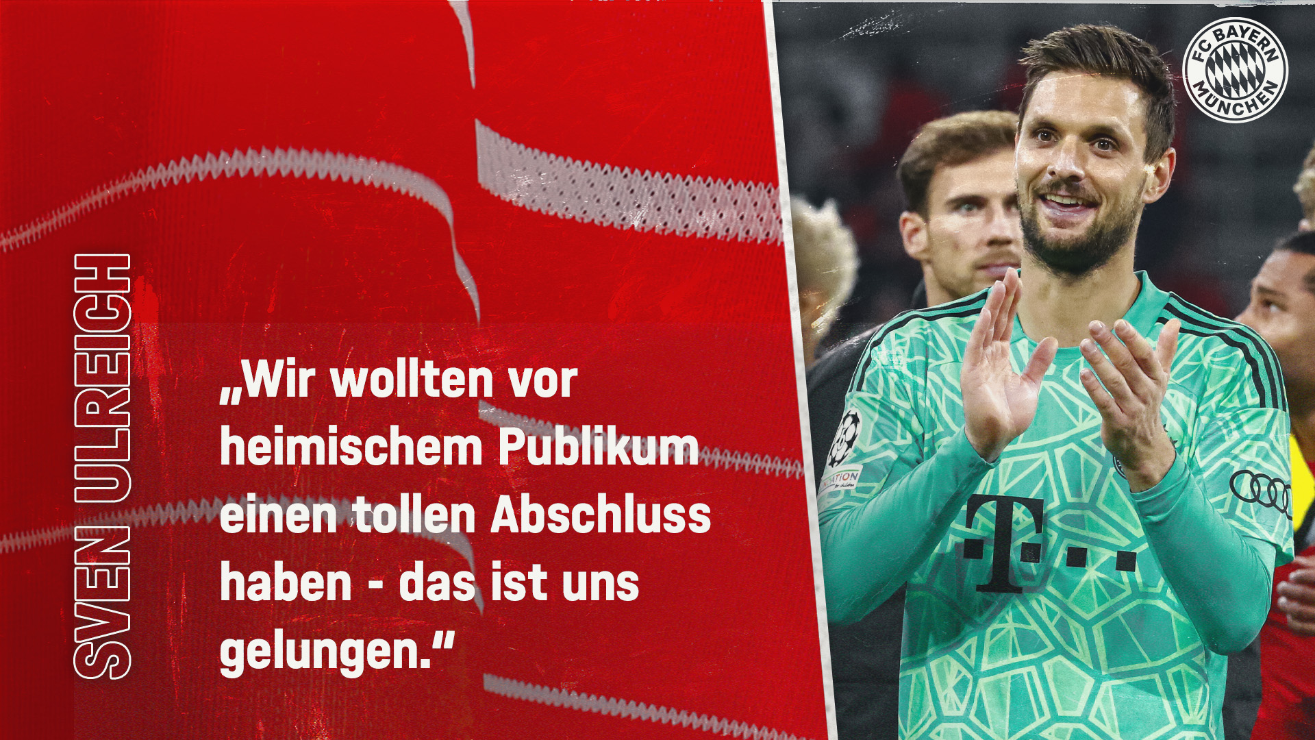 Sven Ulreich zum Spiel gegen Inter Mailand