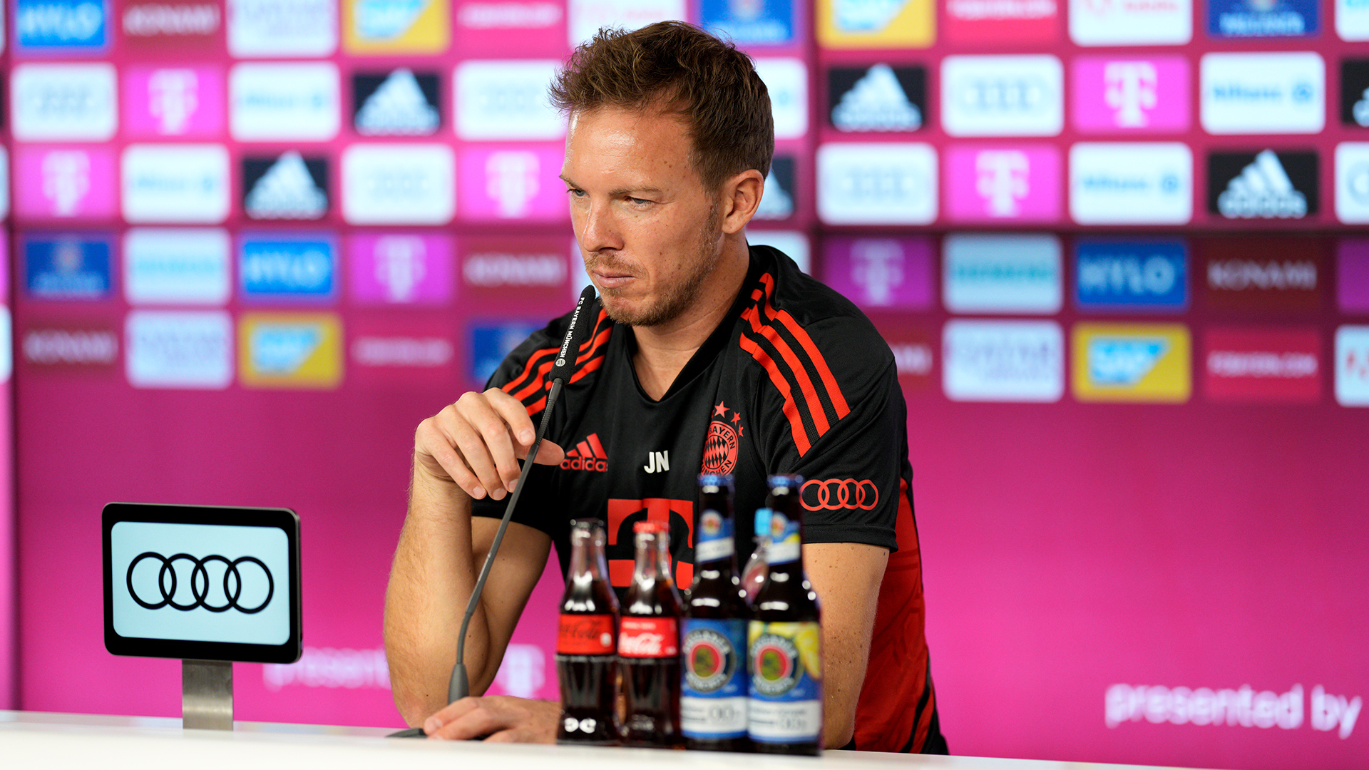 Julian Nagelsmann Pressetalk FC Bayern