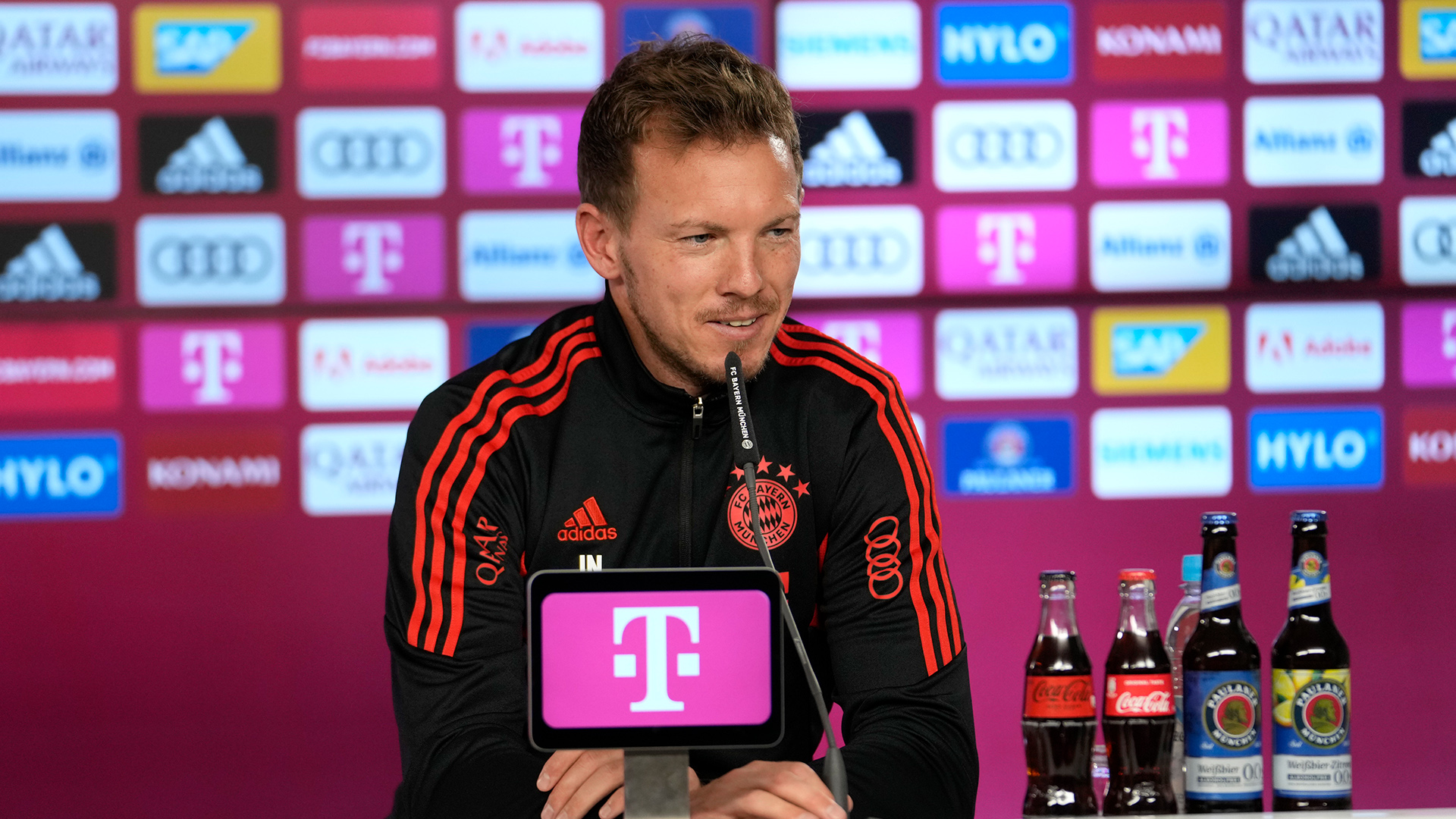 Julian Nagelsmann Pressetalk FC Bayern