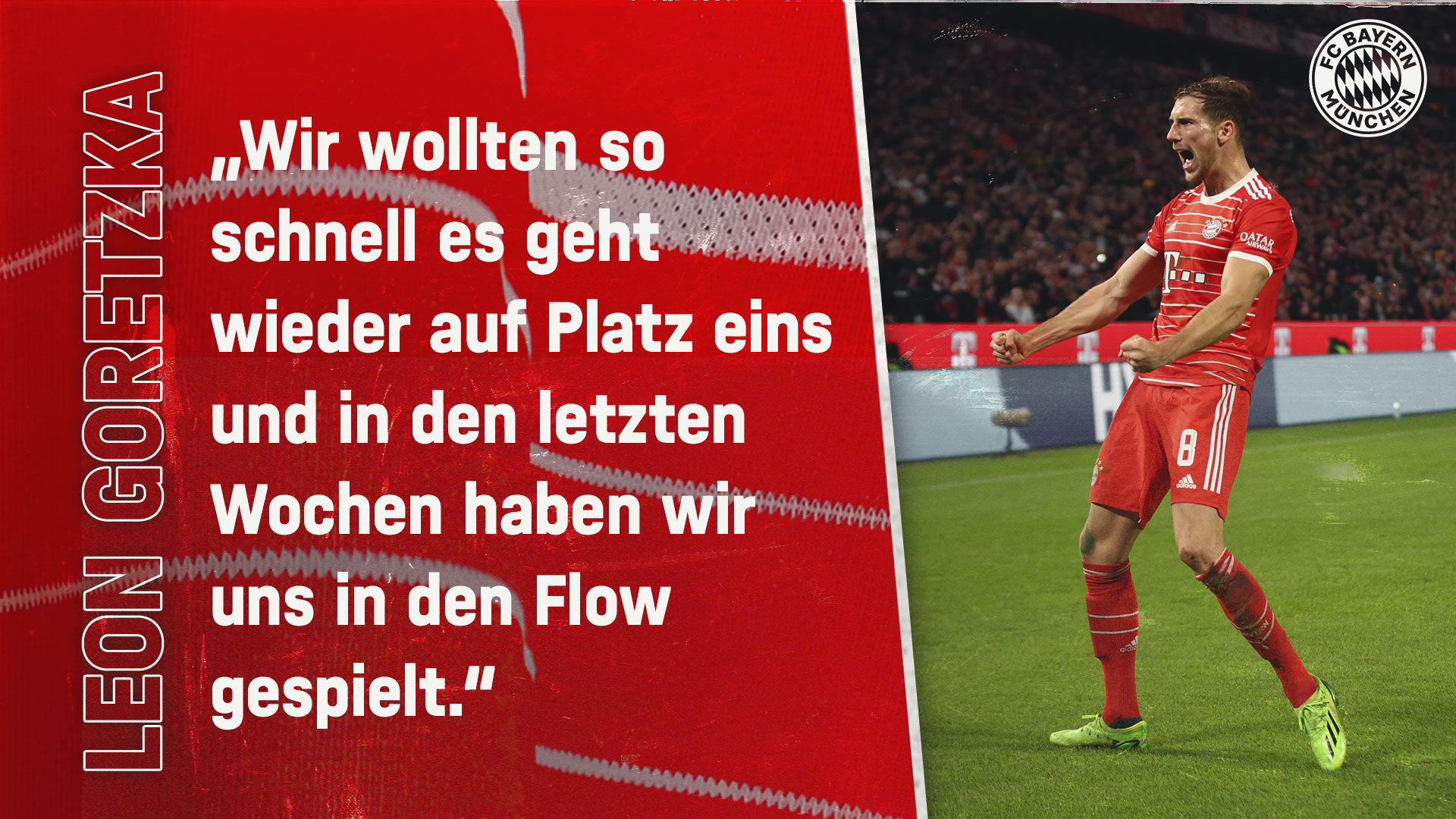 Leon Goretzka zum Spiel gegen Bremen