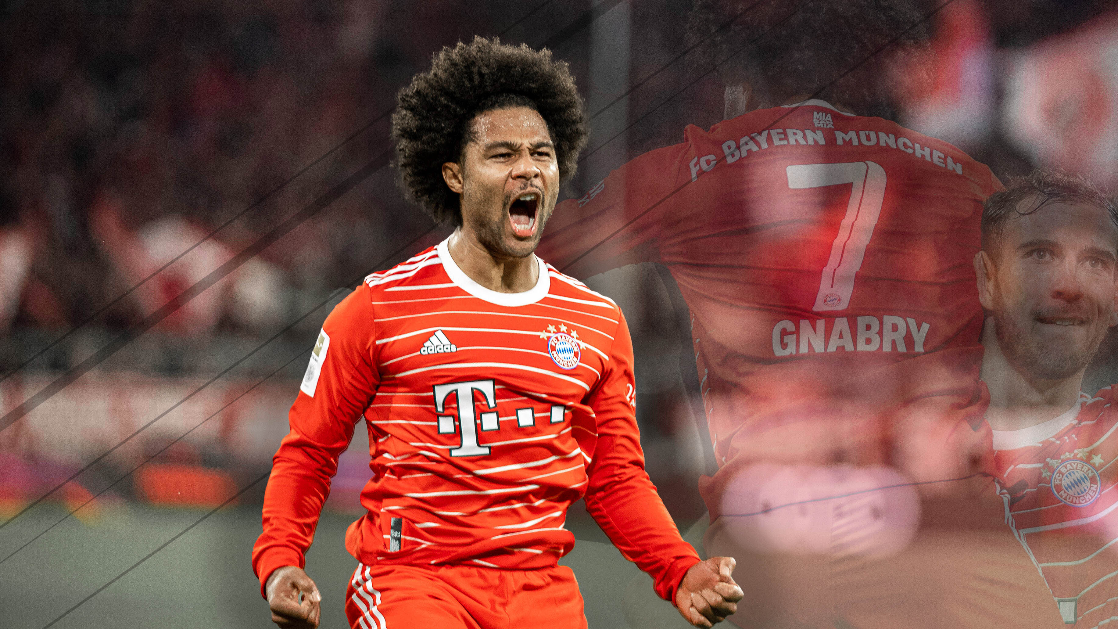 Serge Gnabry Jubel FC Bayern