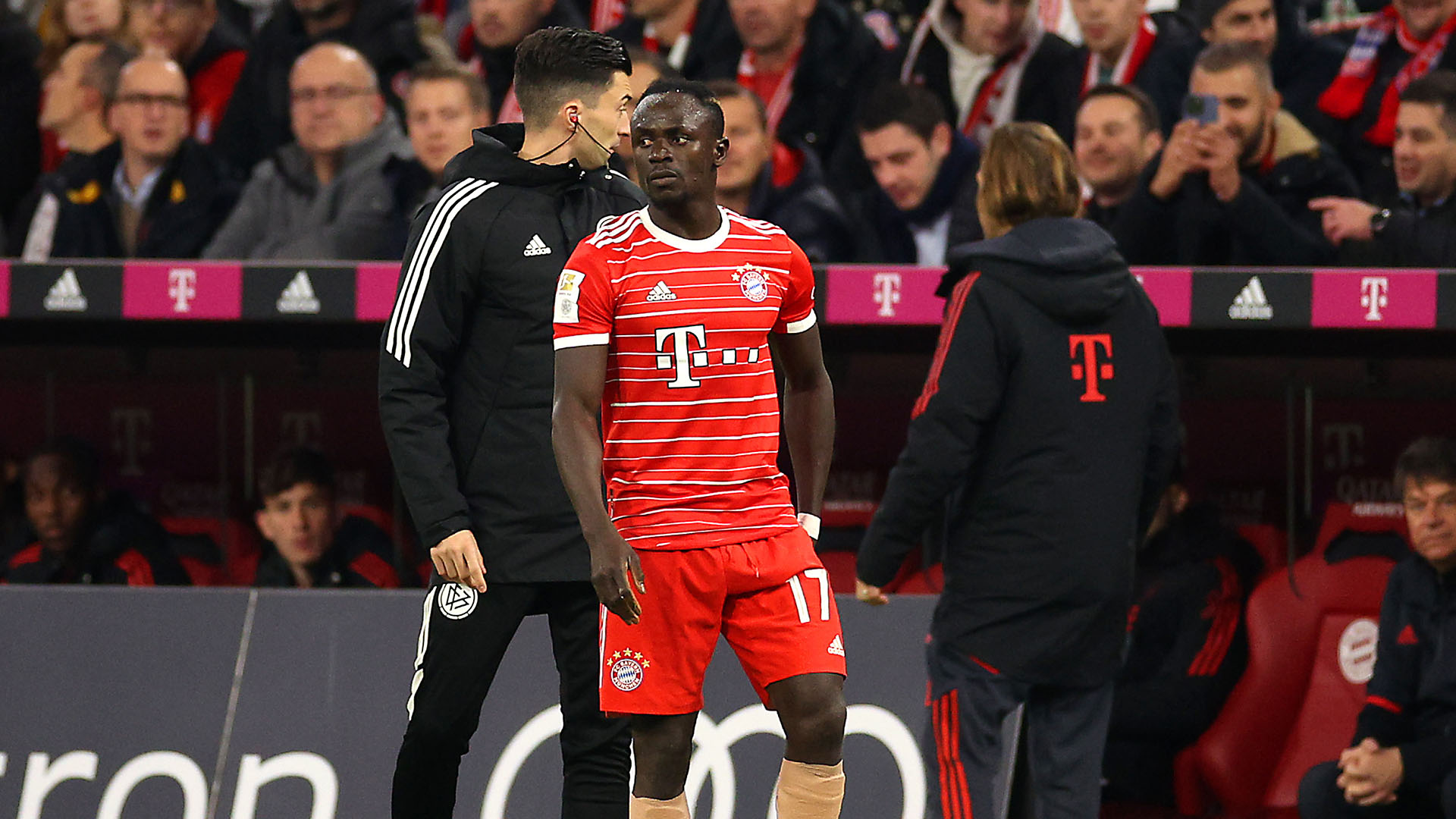 Sadio Mané, Auswechslung, FC Bayern