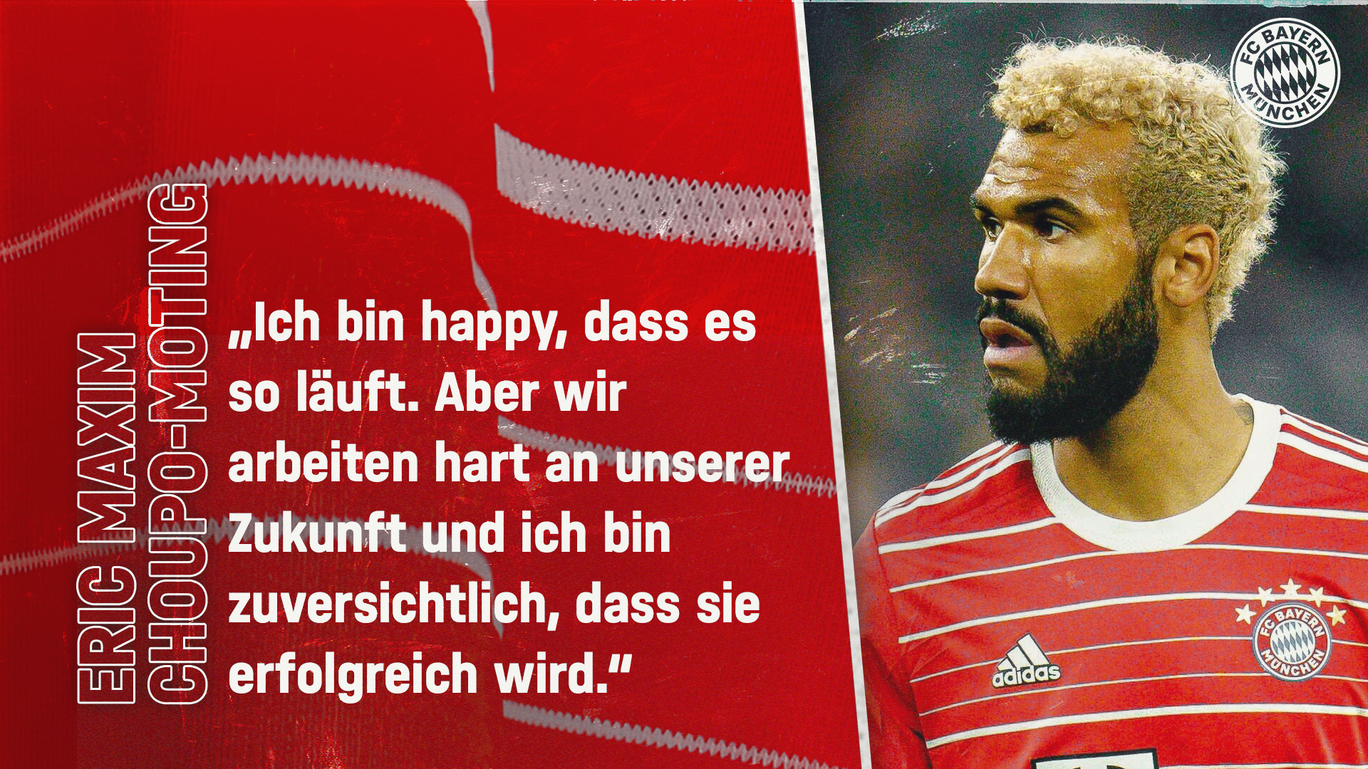 Eric Maxim Choupo-Moting zum Spiel beim FC Schalke 04