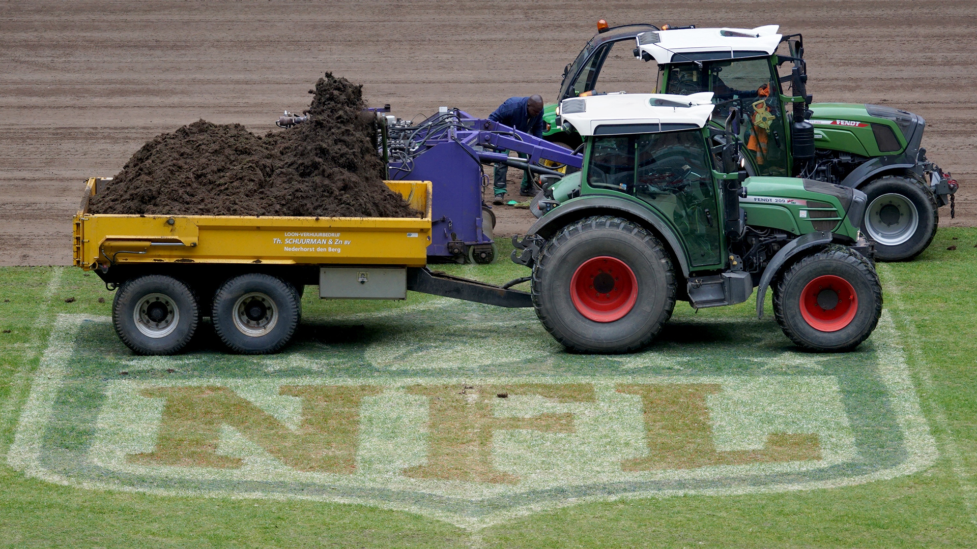 Neuer Rasen Allianz Arena