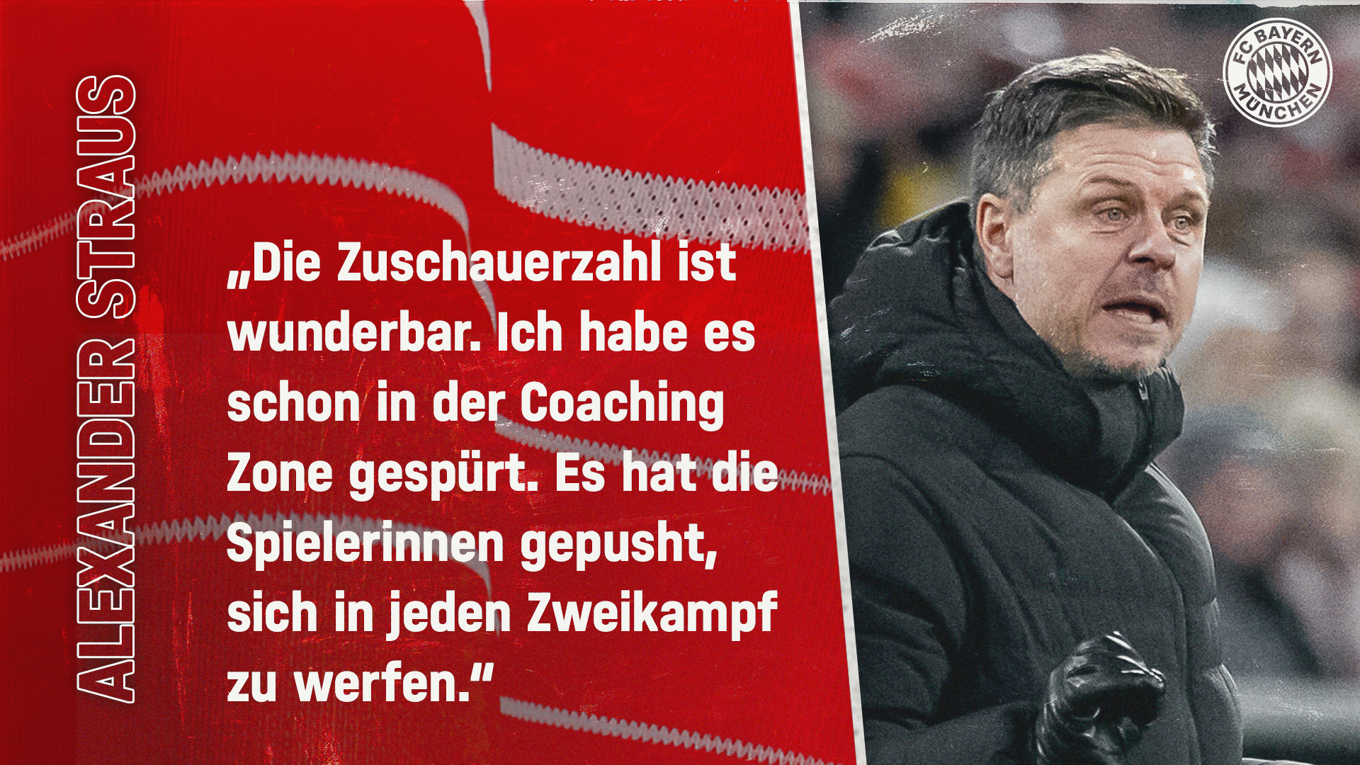 Alexander Straus zum Spiel gegen den FC Barcelona