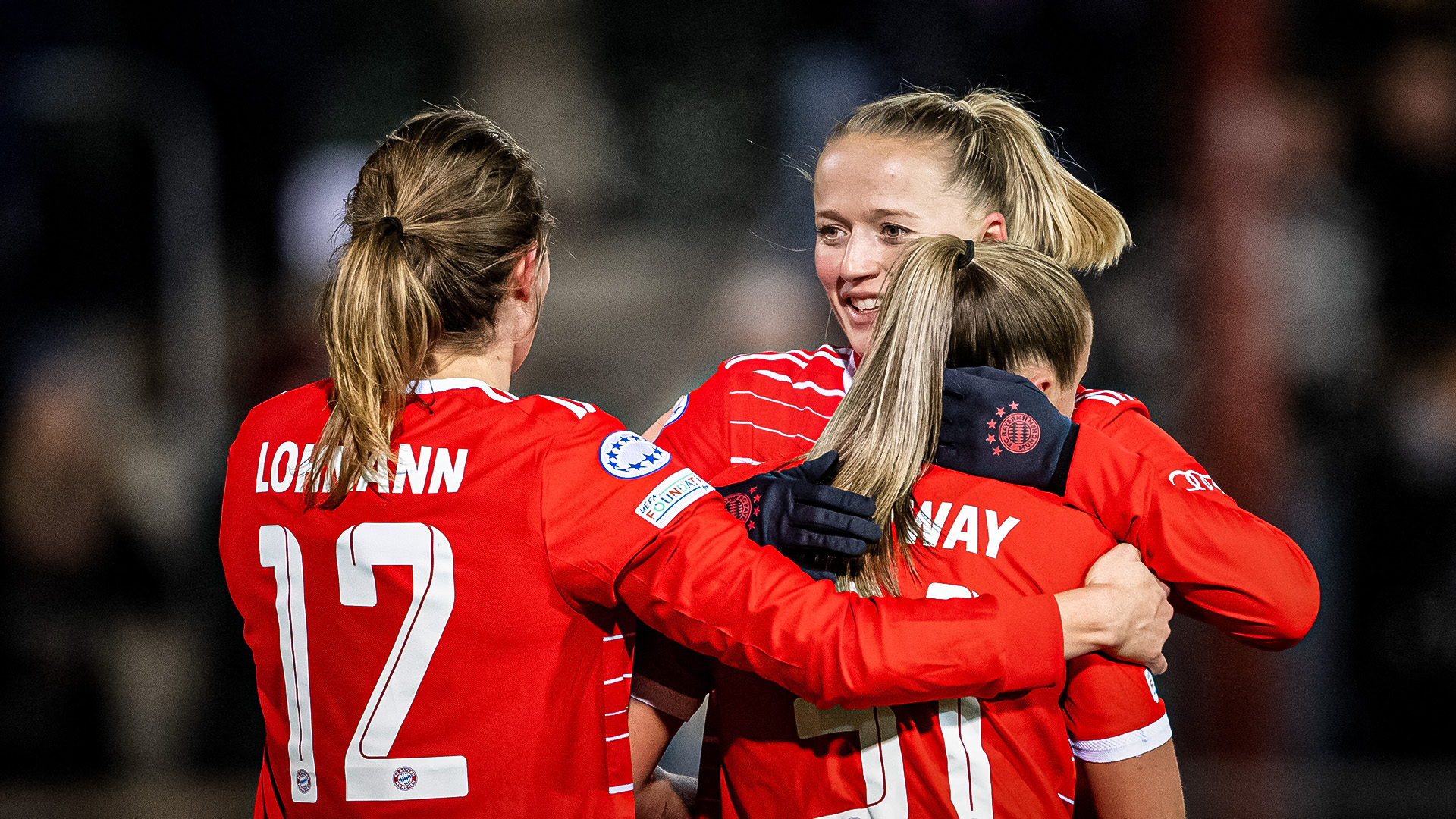 FC Bayern Women, celebration, Lea Schüller