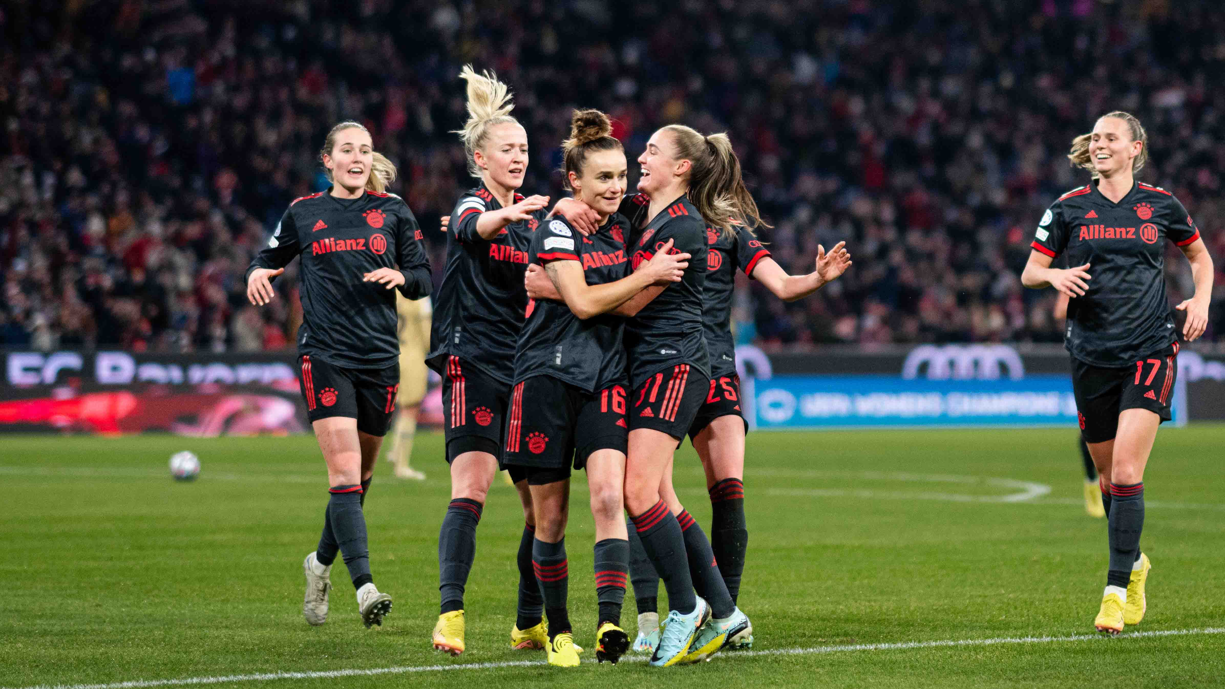 Die FC Bayern Frauen.