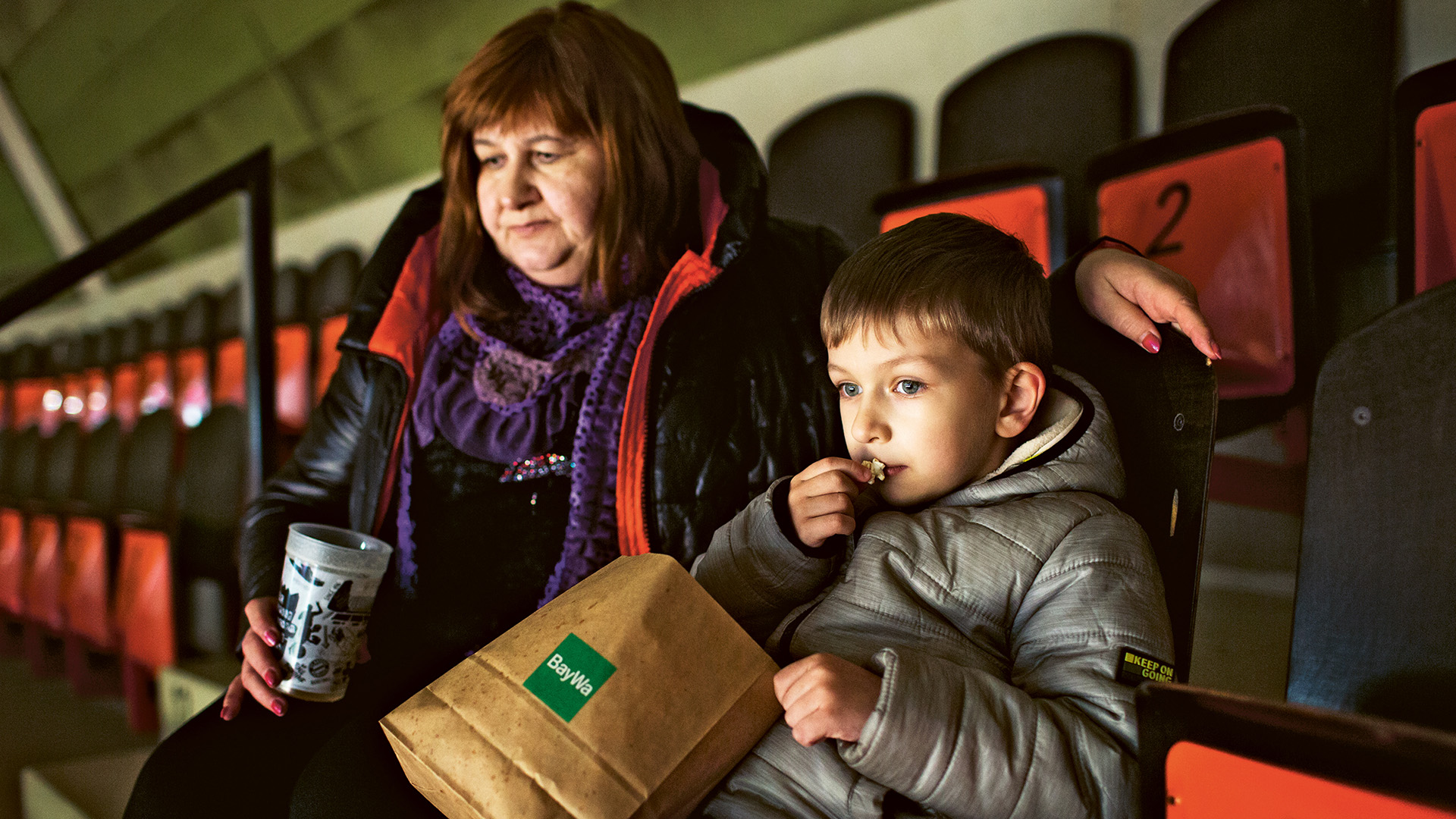 Spectators Audi Dome