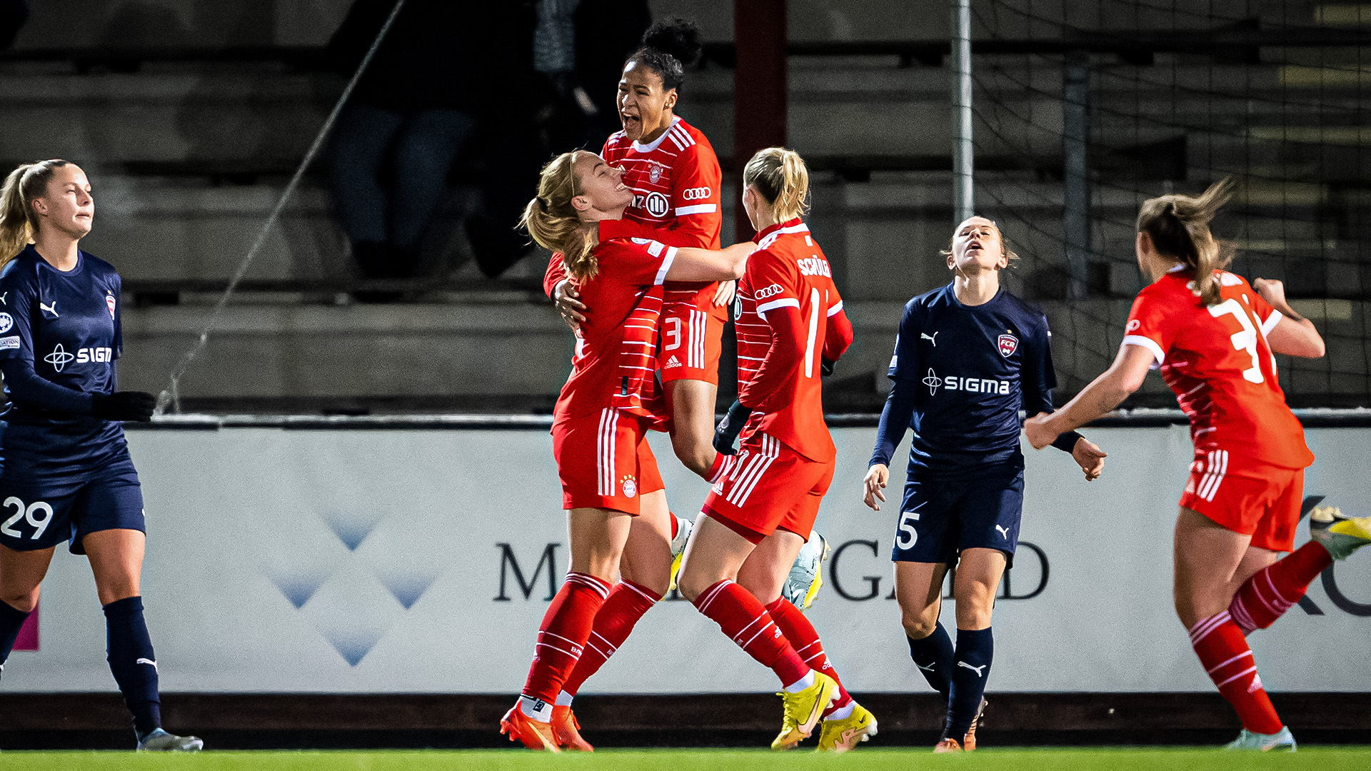 FC Bayern Frauen, FC Rosengård, UEFA Women's Champions League