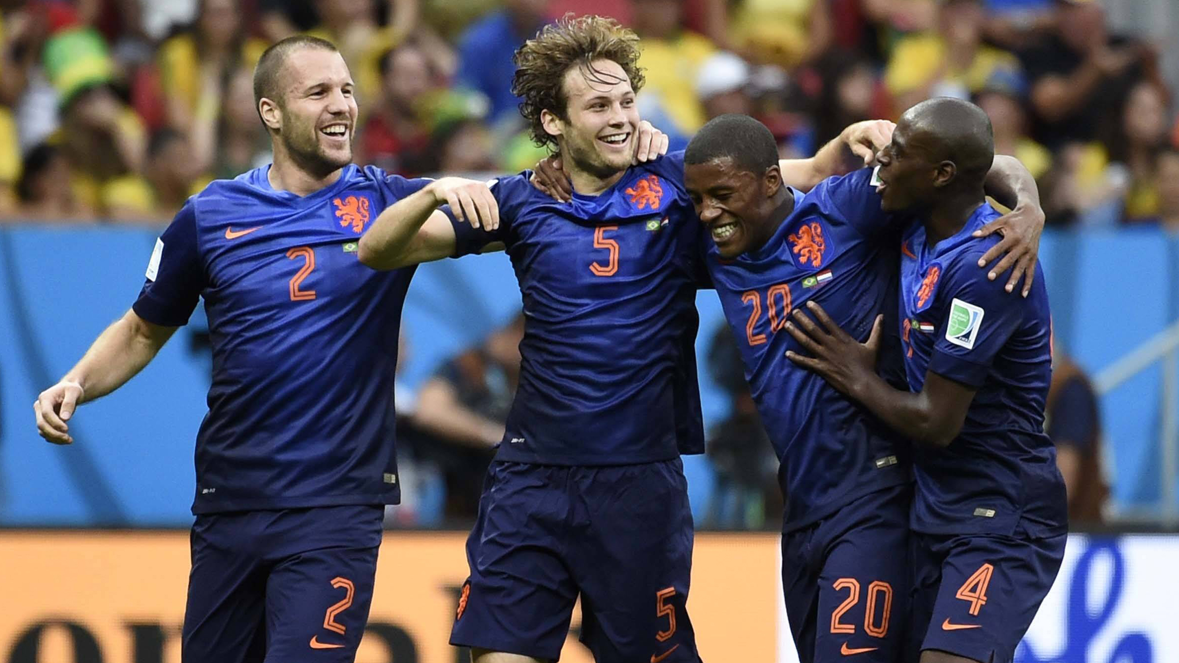 Daley Blind, Netherlands, 2014 World Cup, Brazil