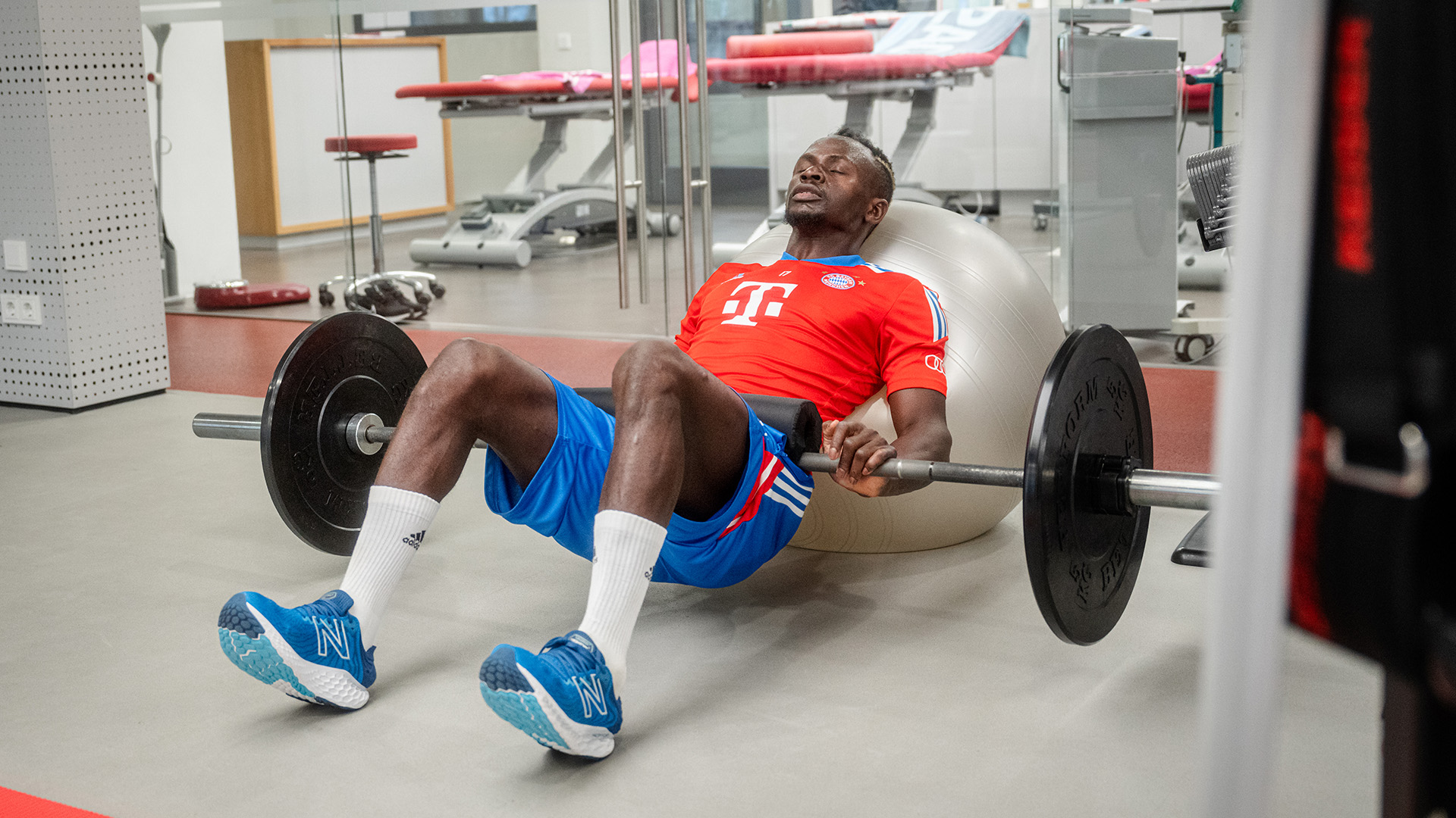 Sadio Mané FC Bayern entrenamiento