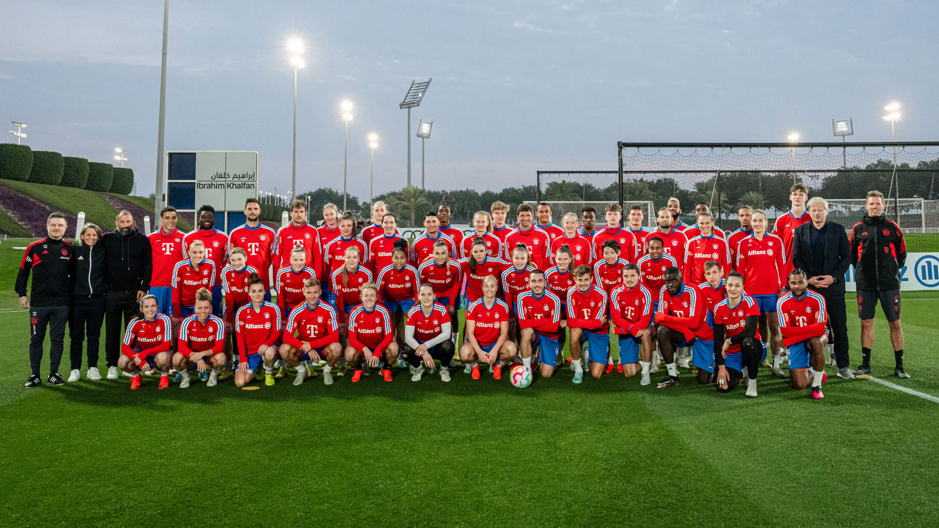 FC Bayern Trainingslager Doha 2023