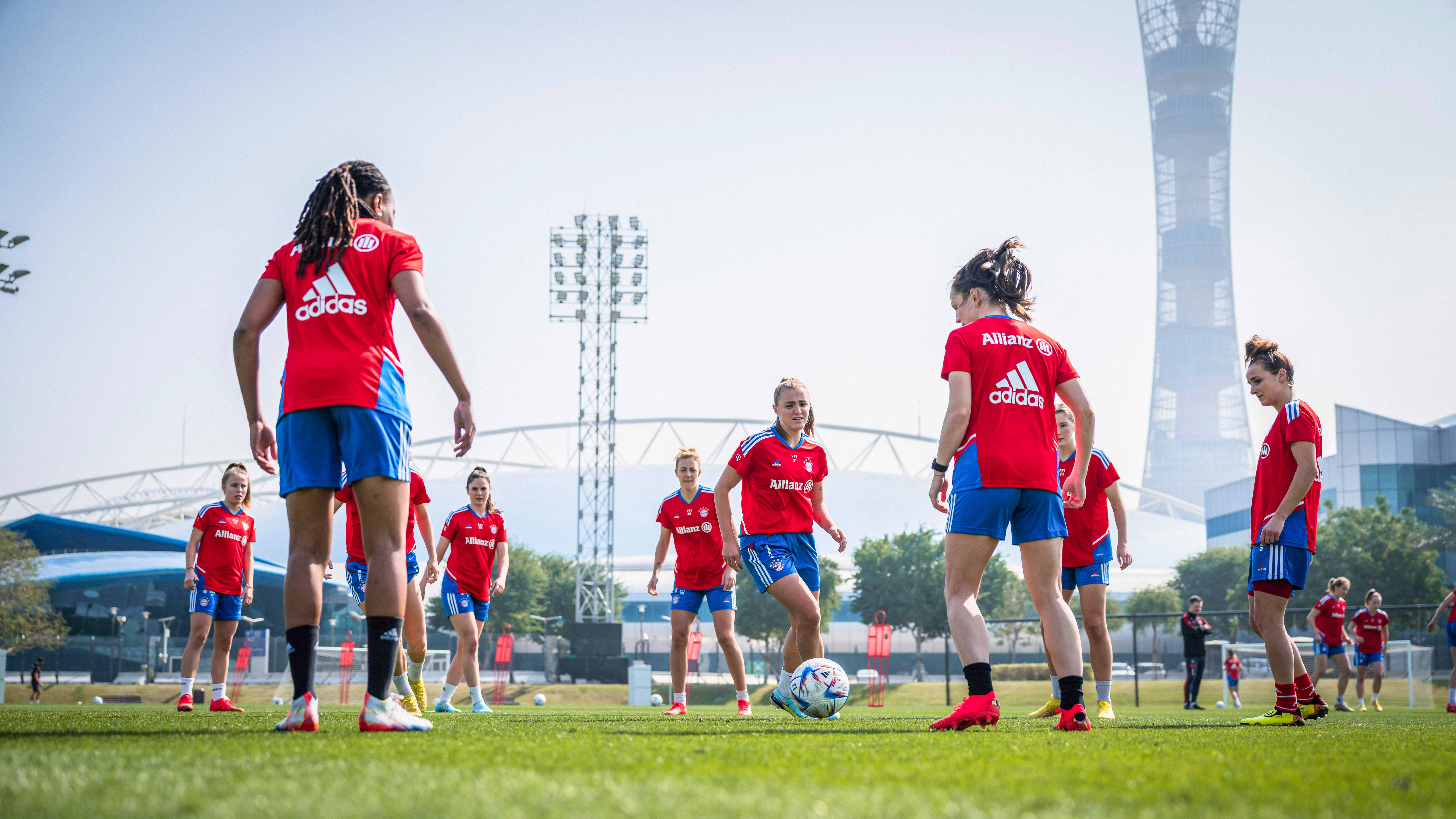 FC Bayern Women training camp