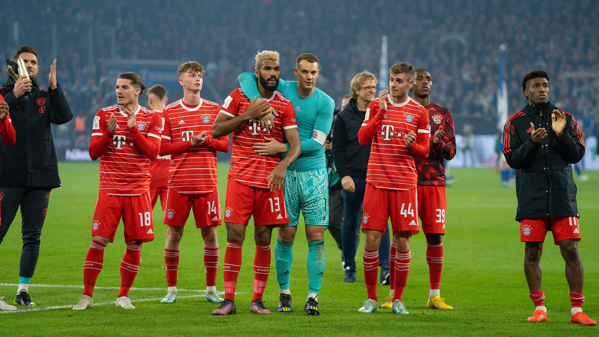 Team FC Bayern celebration