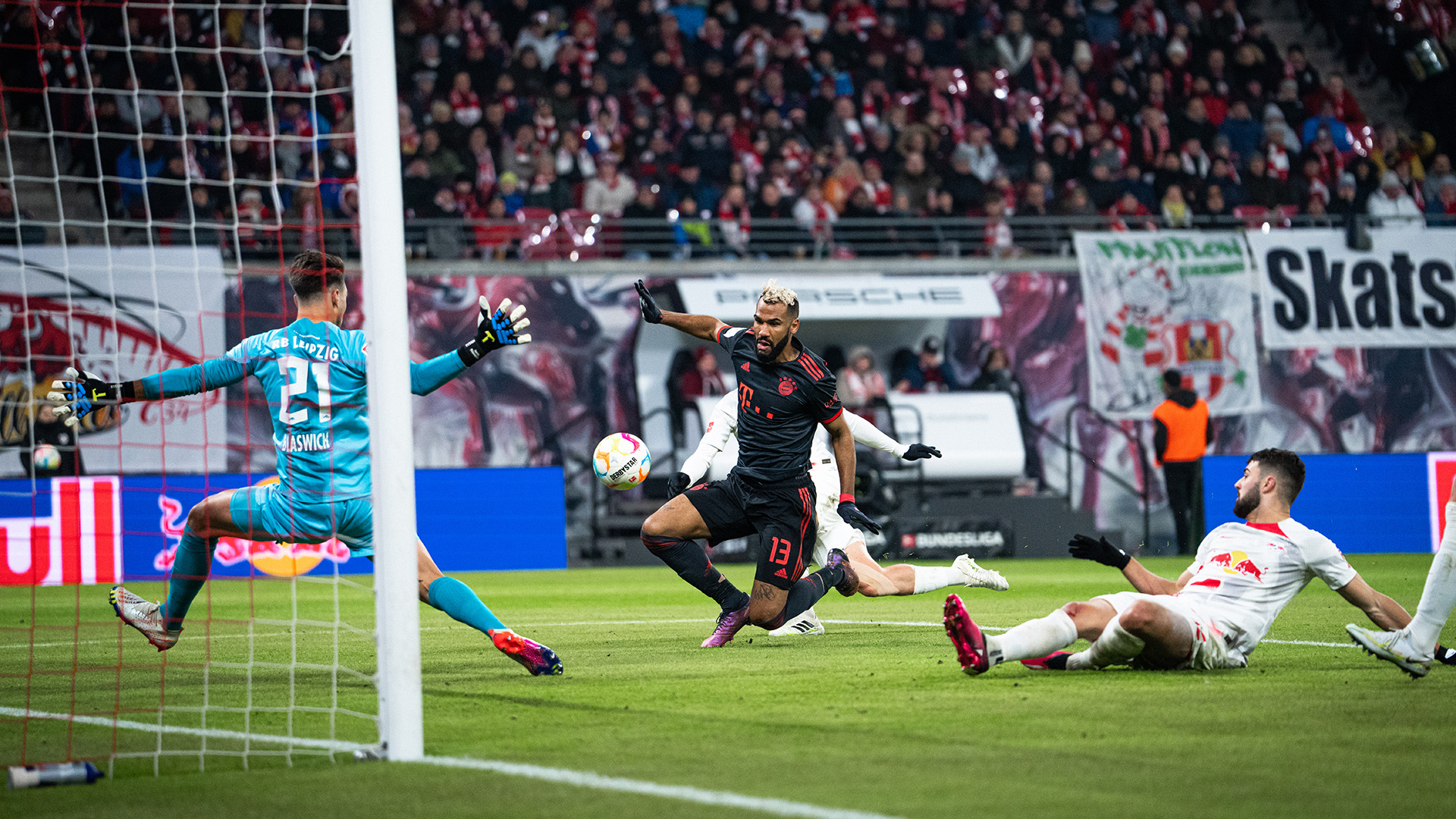 Choupo-Moting Gol Leipzig FC Bayern