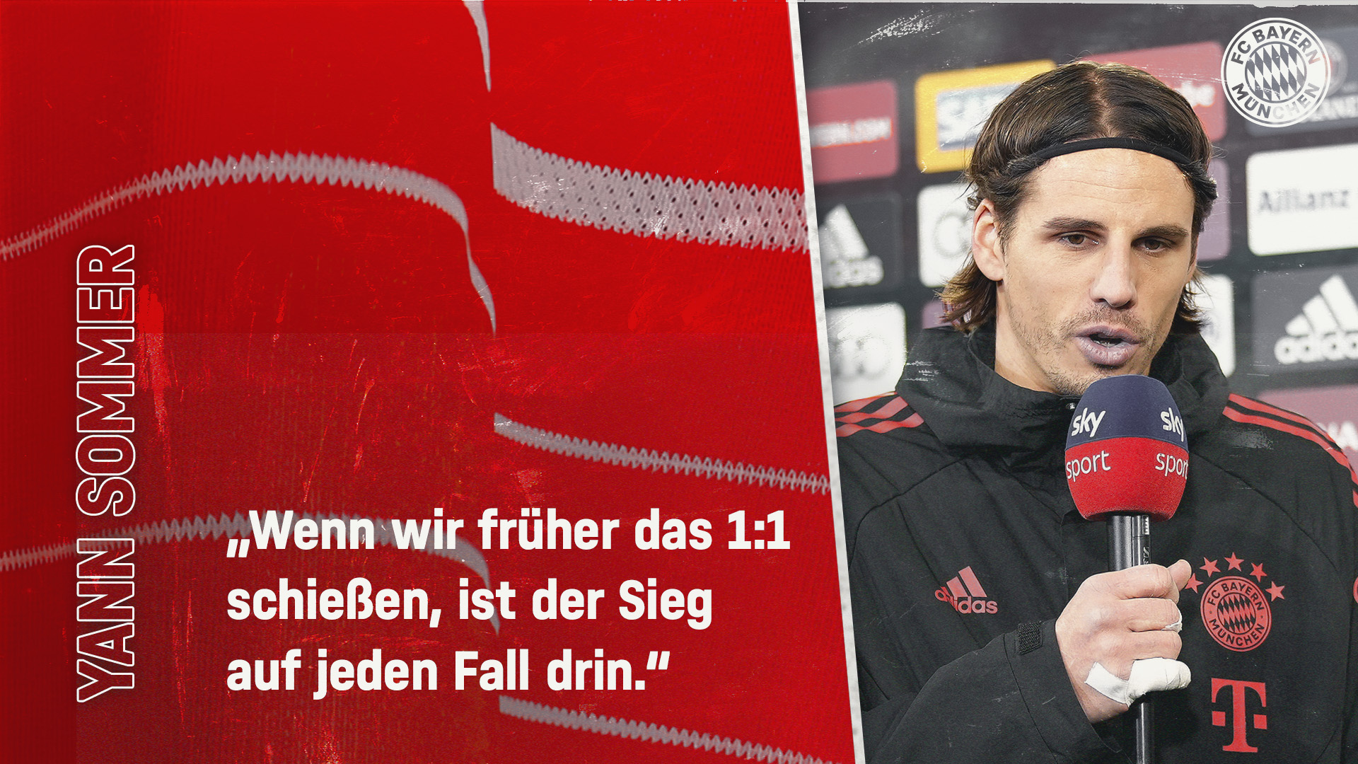 Yann Sommer zum Spiel gegen den 1. FC Köln