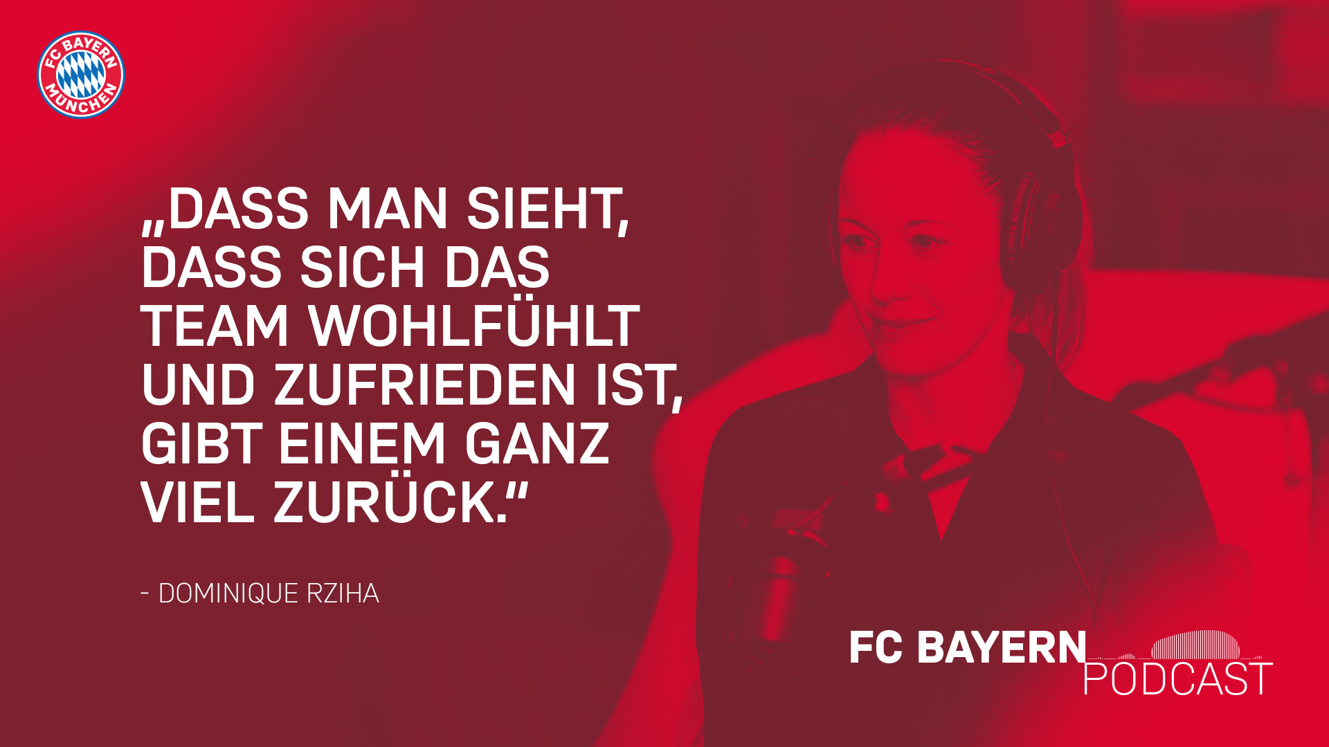 FC Bayern-Podcast Folge 35 Dominique Rziha