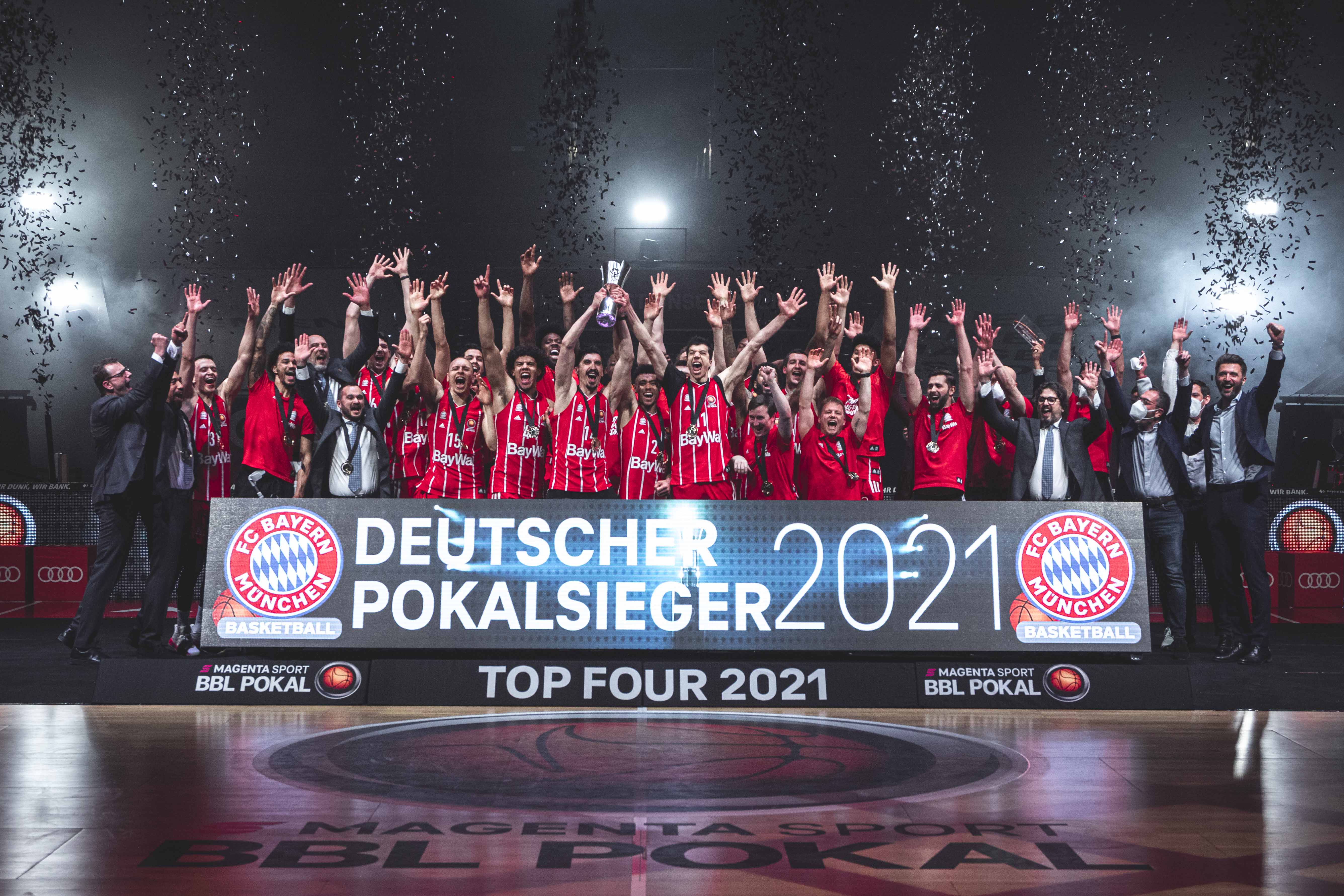 Der FCBB als Deutscher Pokalsieger 2021