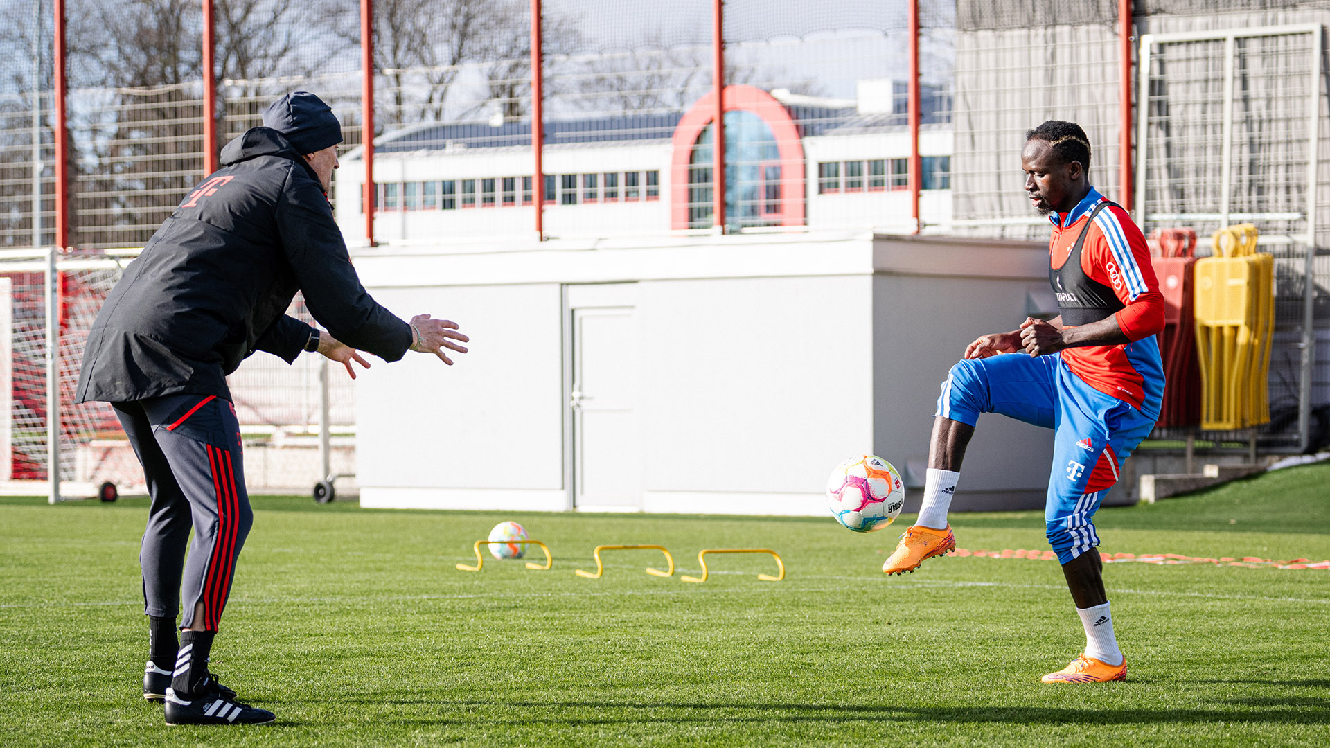 Sadio Mané FC Bayern Training