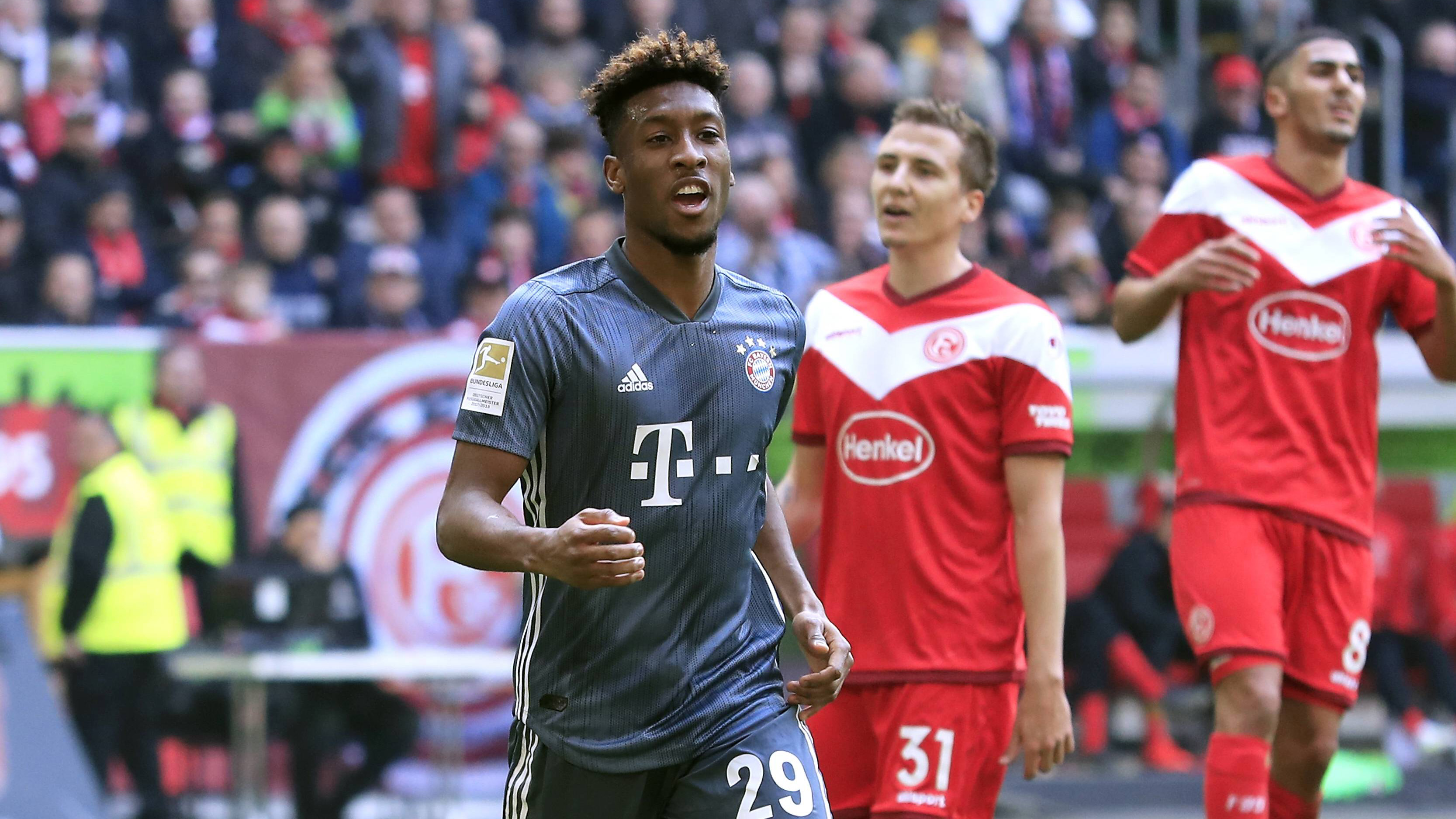 Kingsley Coman FC Bayern Düsseldorf 2019