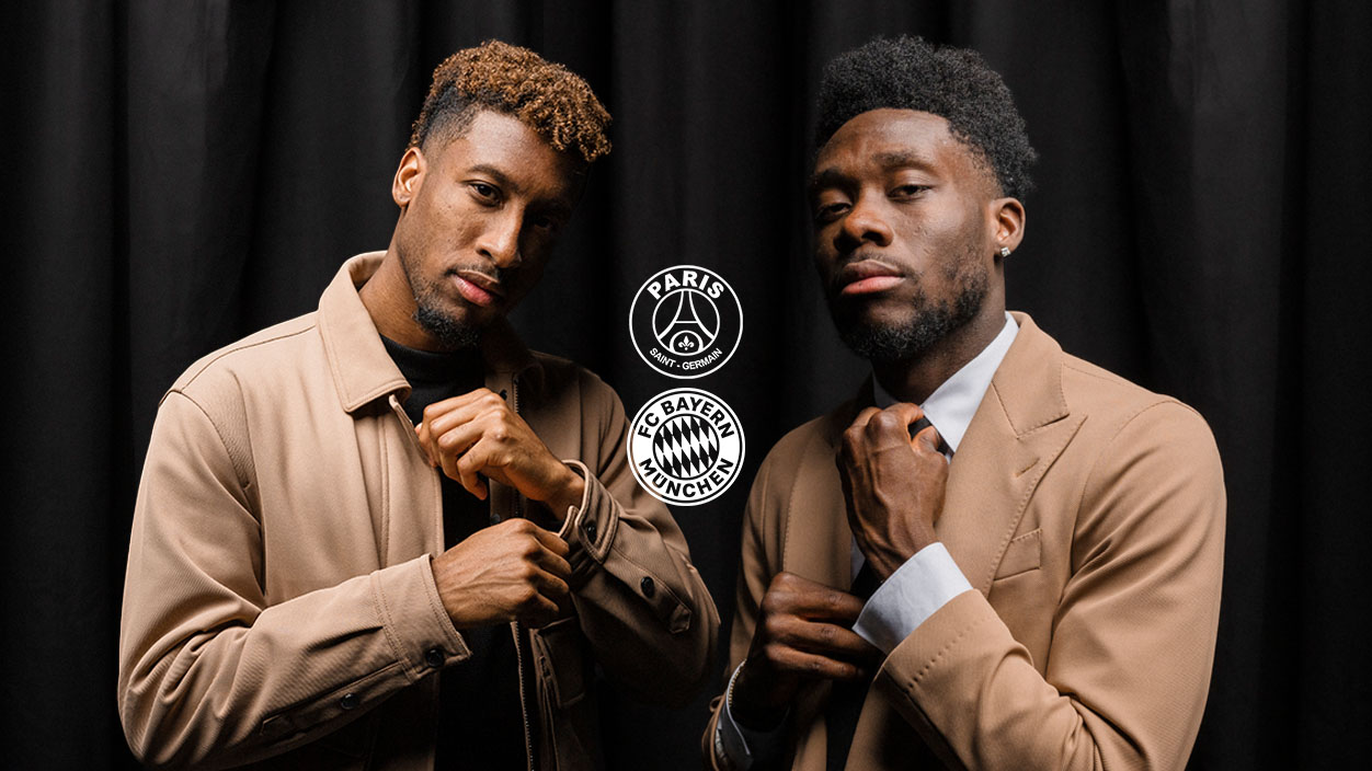 Alphonso Davies, Kingsley Coman, Champions League