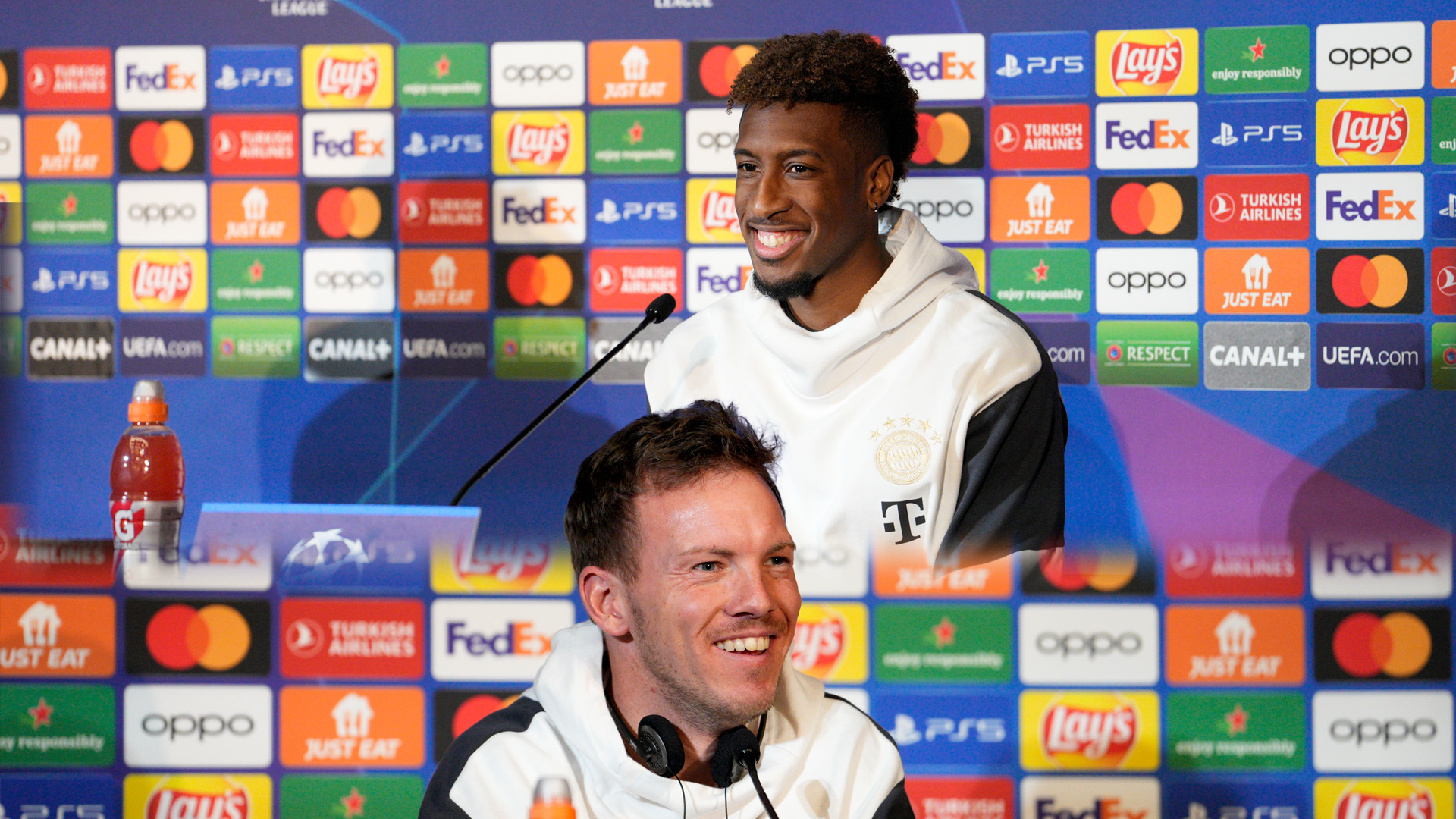 Press conference Barcelona Nagelsmann, Coman