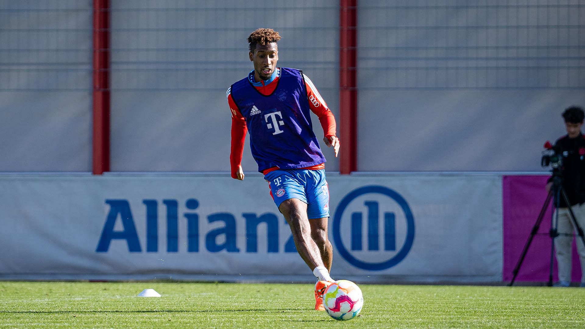 Kingsley Coman, Training, FC Bayern