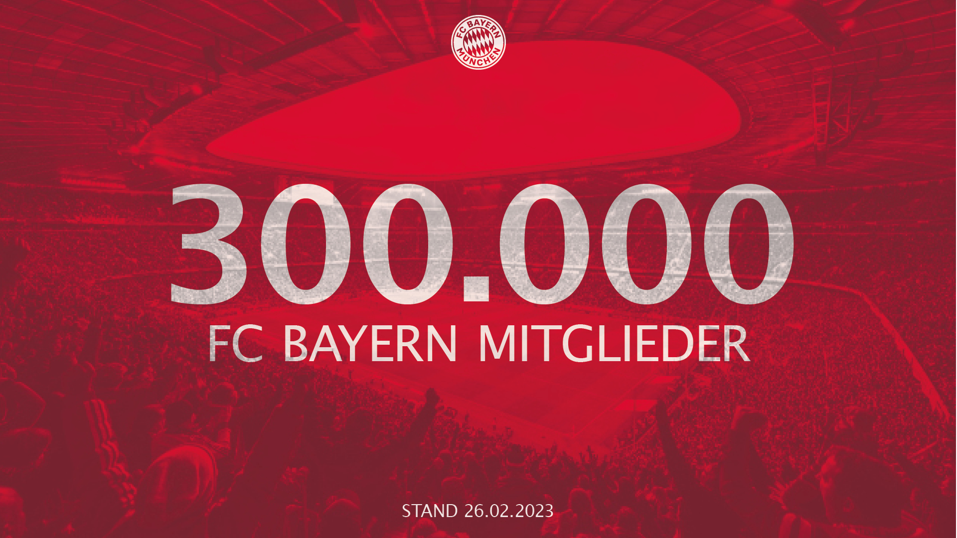 FC Bayern 300.000 Mitglieder