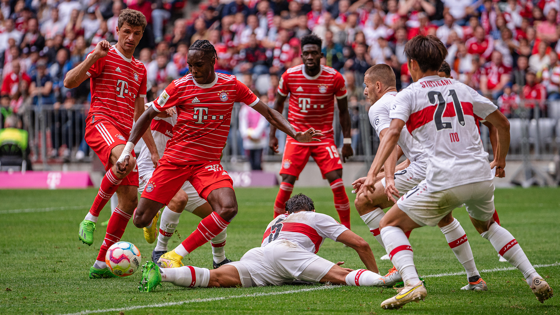 FC Bayern, VfB Stuttgart, Mathys Tel