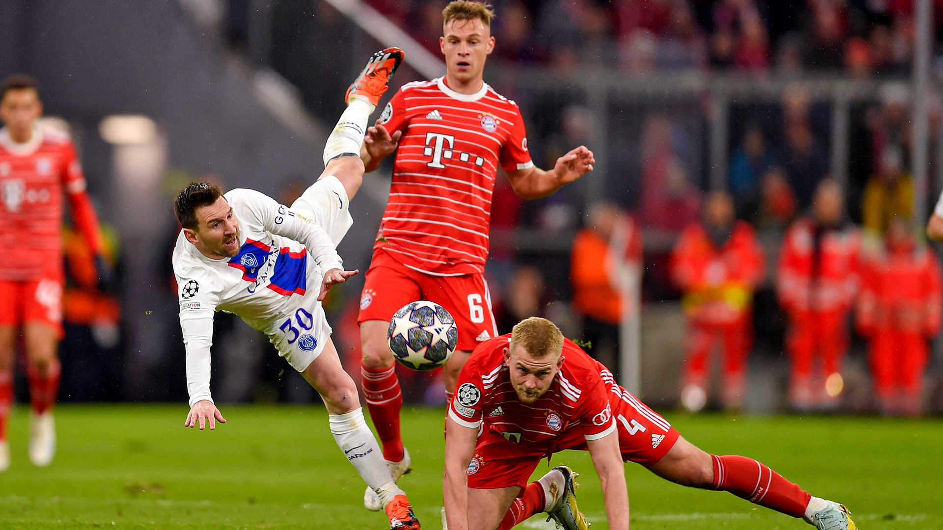 Matthijs de Ligt, Lionel Messi, Joshua Kimmich