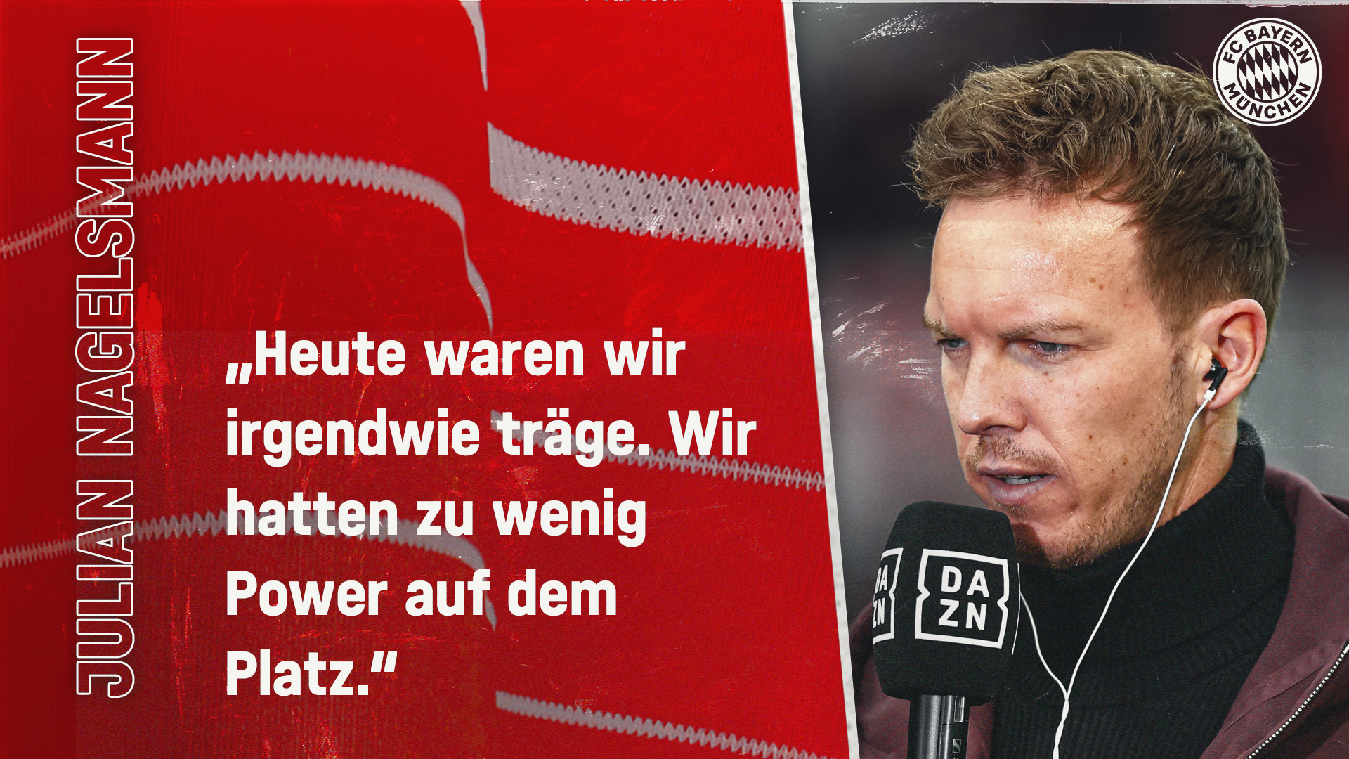 Julian Nagelsmann zum Bundesliga-Spiel in Leverkusen