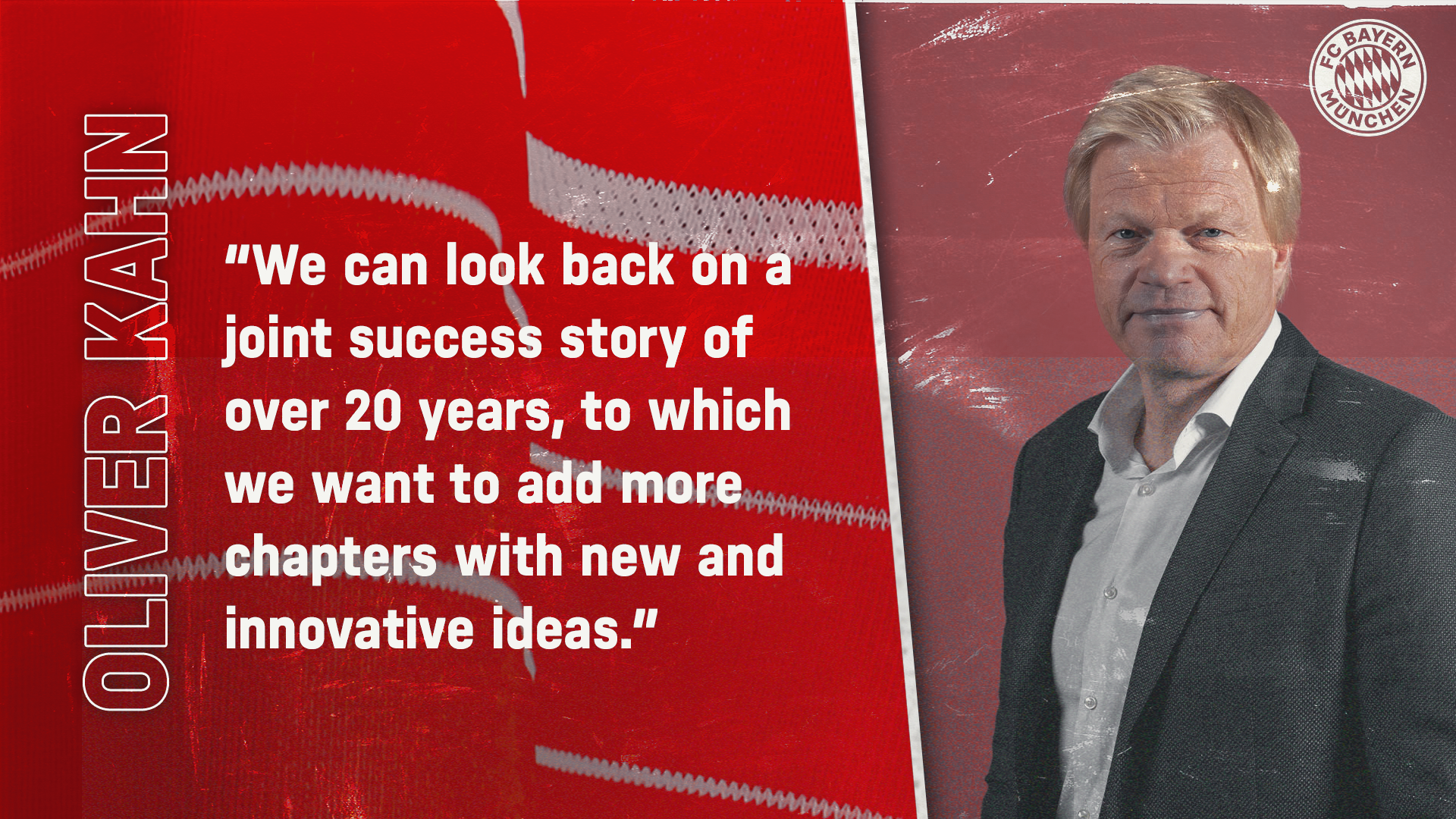 Oliver Kahn on the Allianz partnership