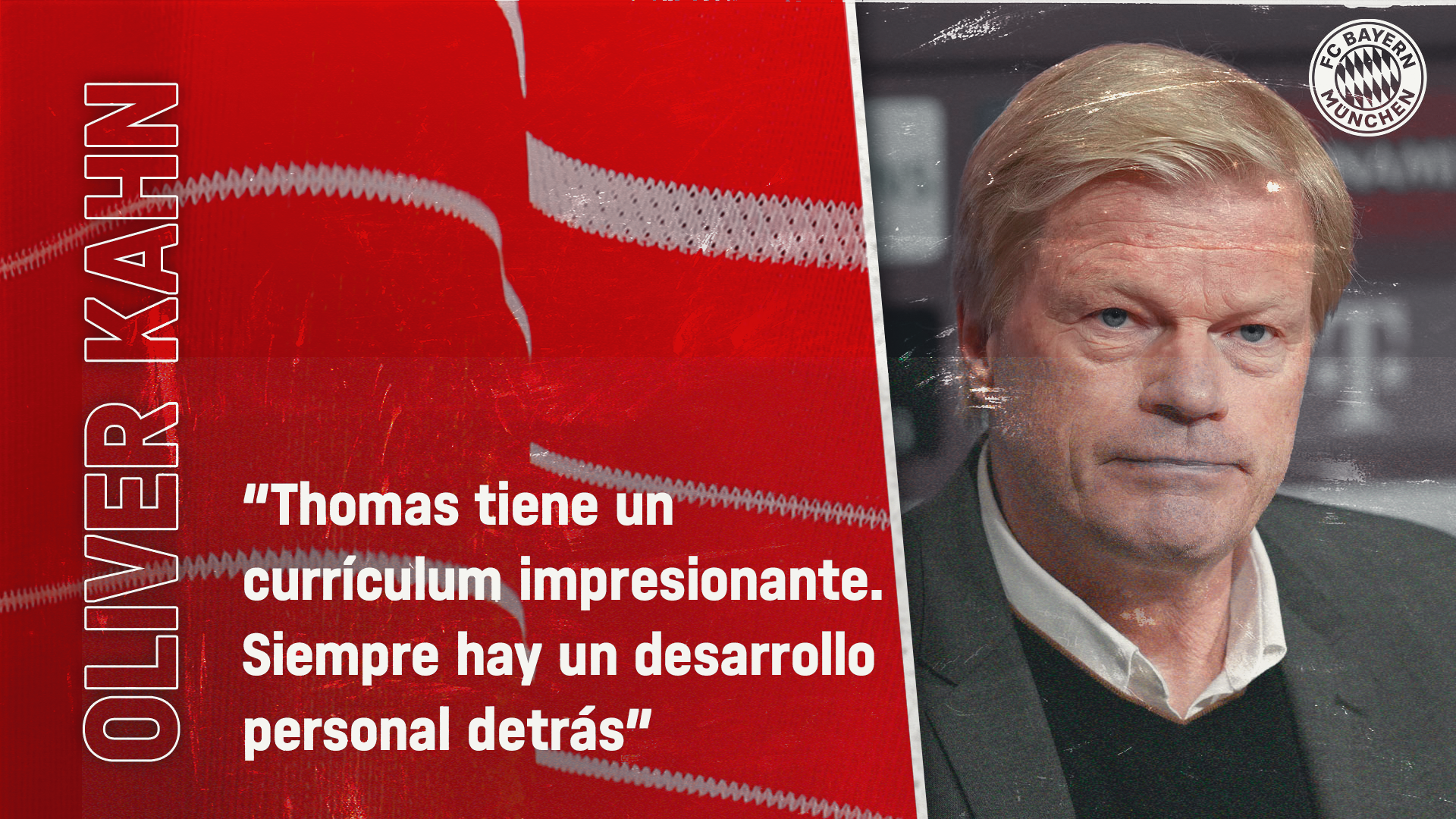 Oliver Kahn sobre Thomas Tuchel