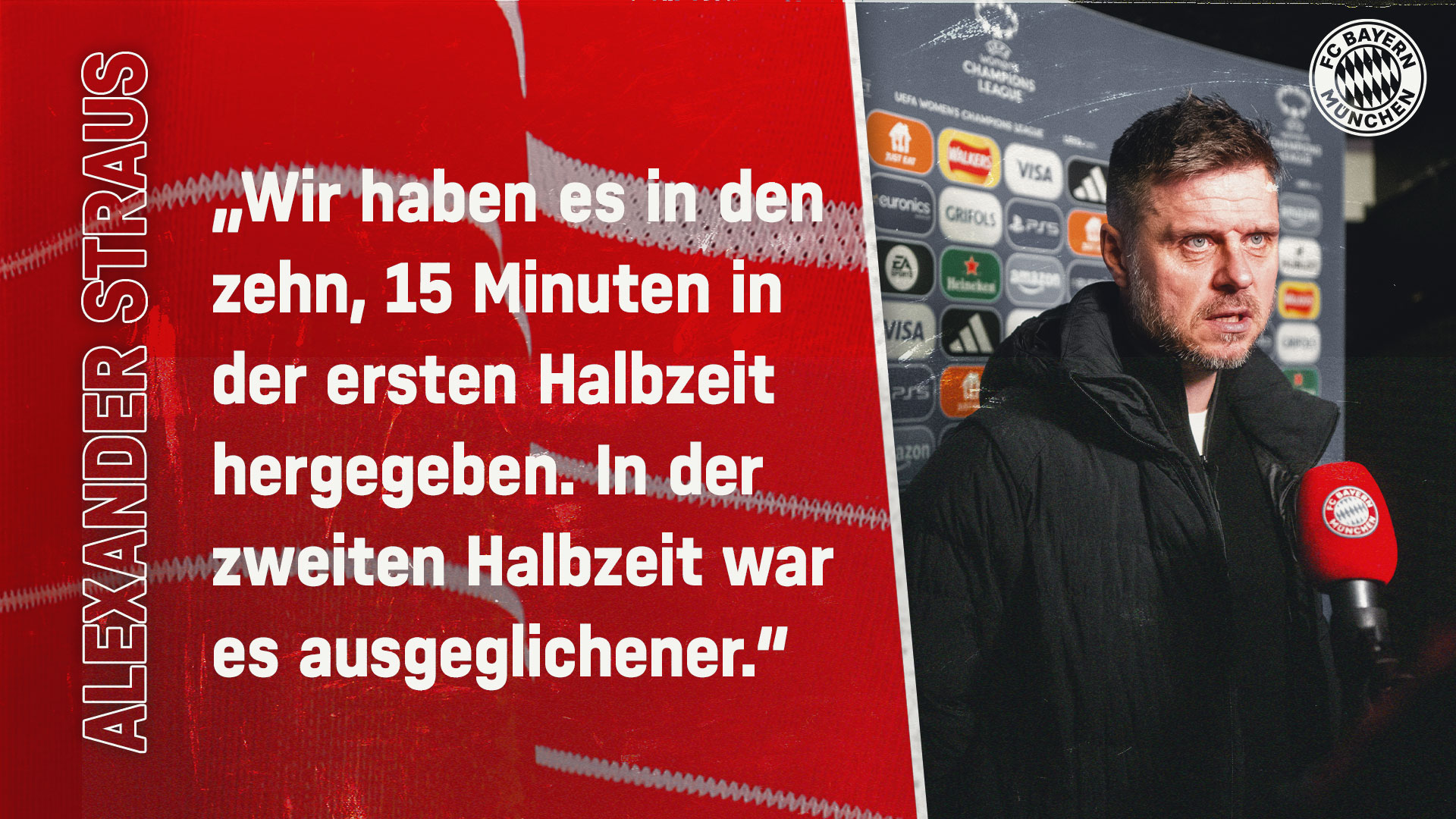 Alexander Straus zum Spiel beim Arsenal WFC