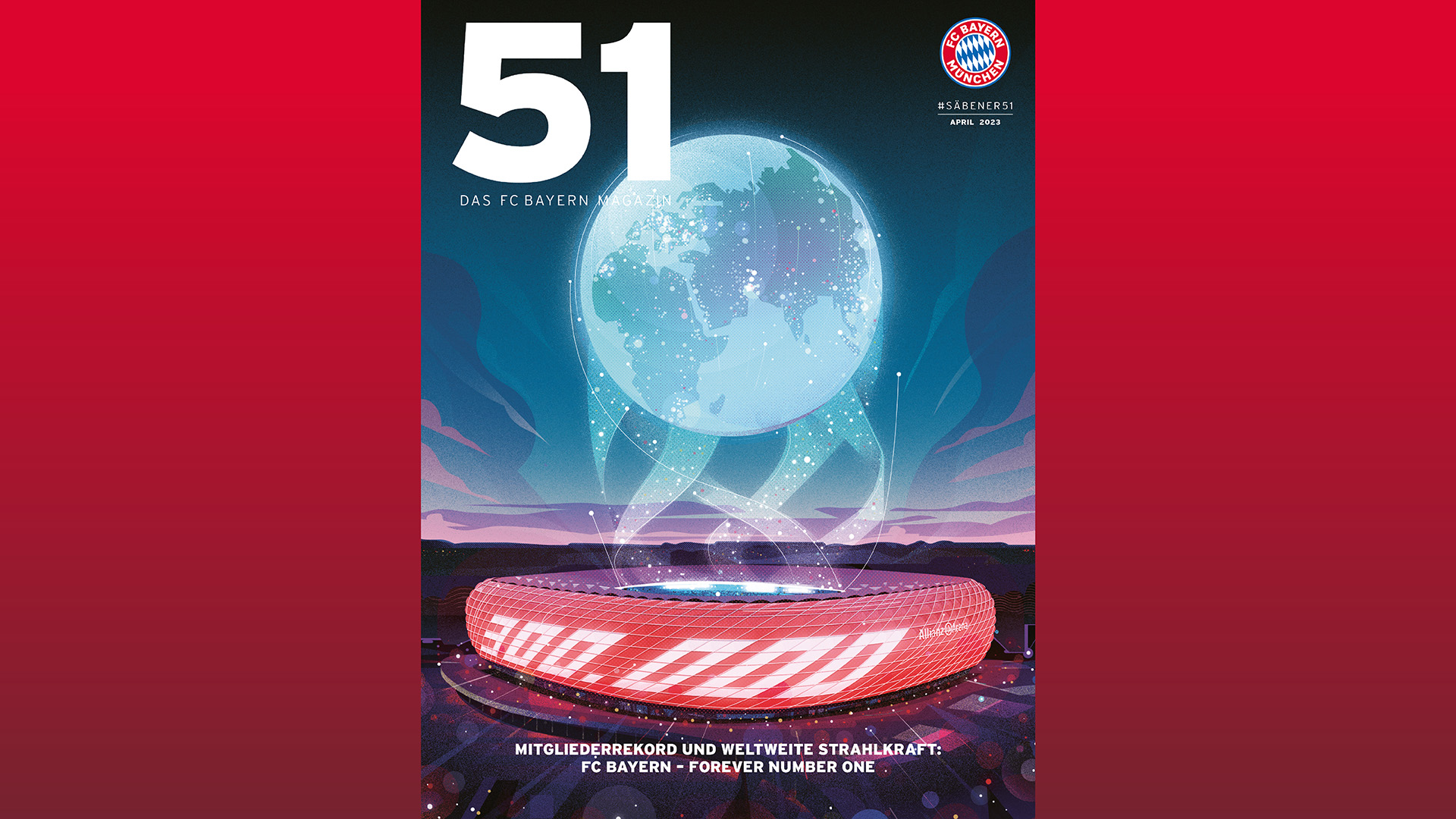 Cover FC Bayern Magazin 51 April 2023