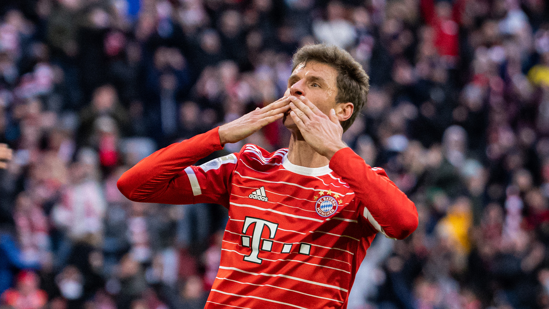 Celebracion Thomas Müller