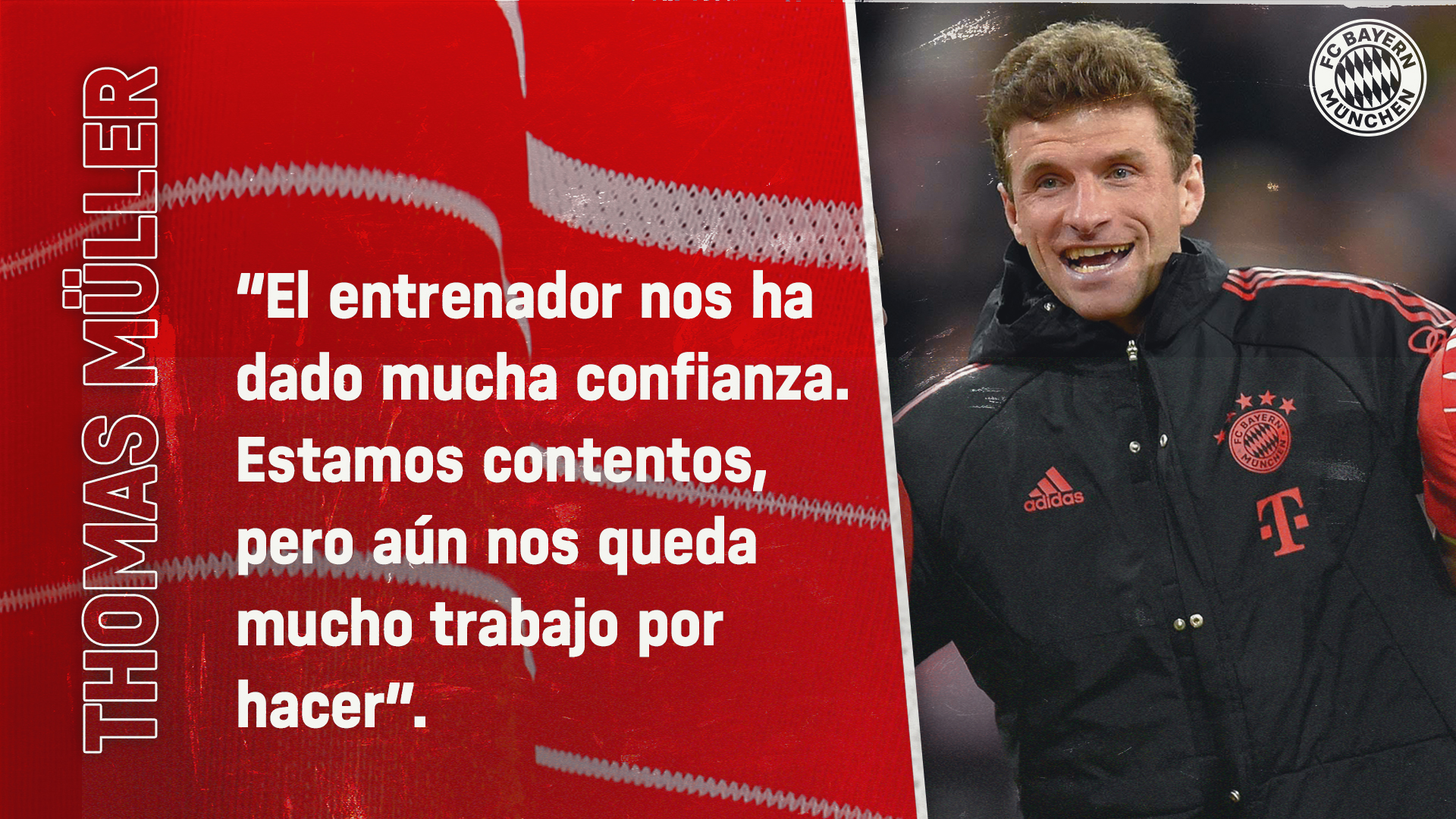 Thomas Müllersobre el partido de Bundesliga contra Borussia Dortmund