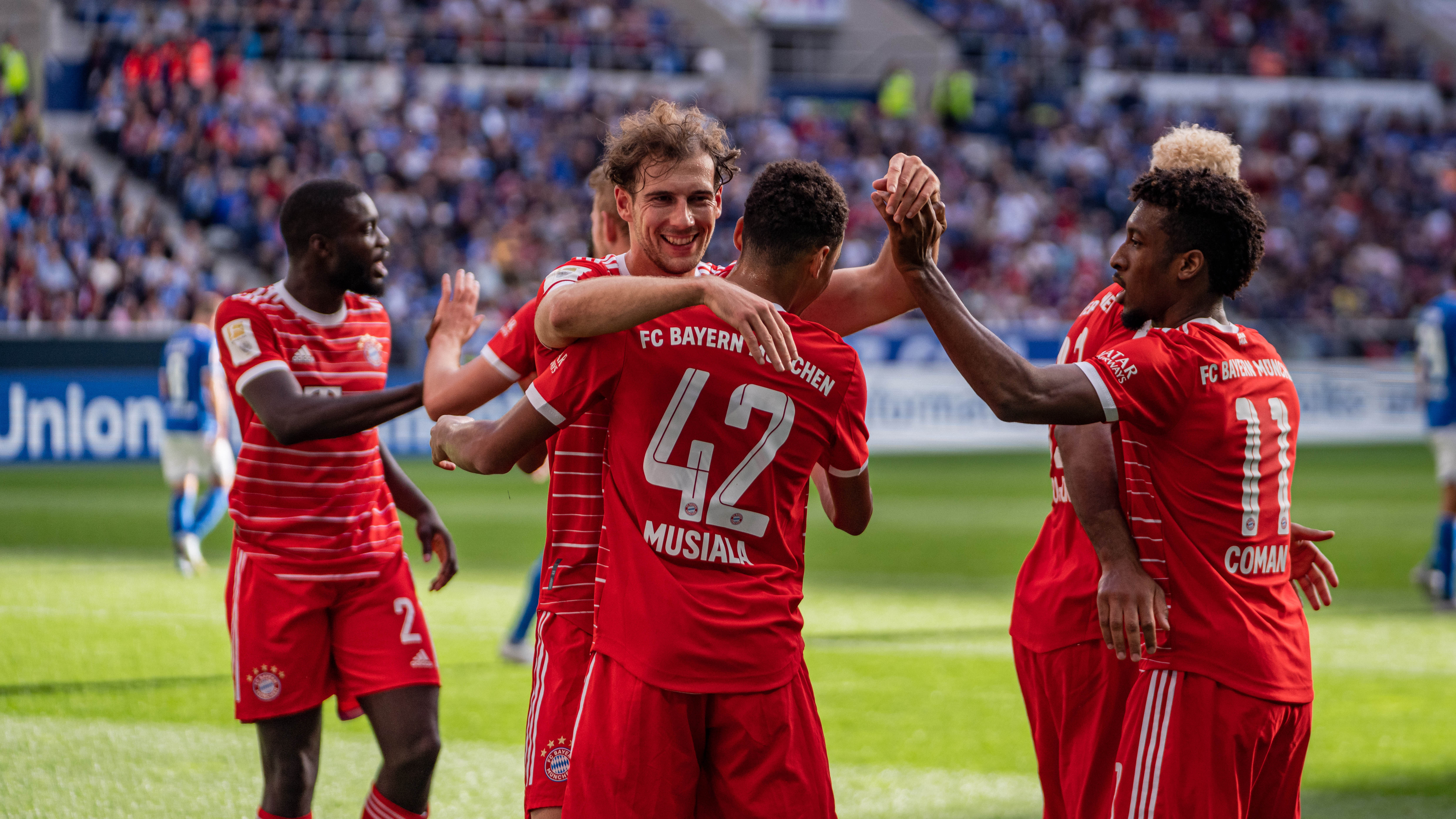 FC Bayern, TSG 1899 Hoffenheim, Jubel