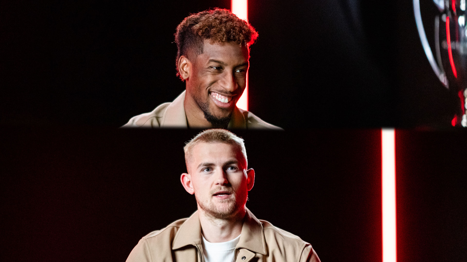 Kingsley Coman, Matthijs de Ligt, FC Bayern