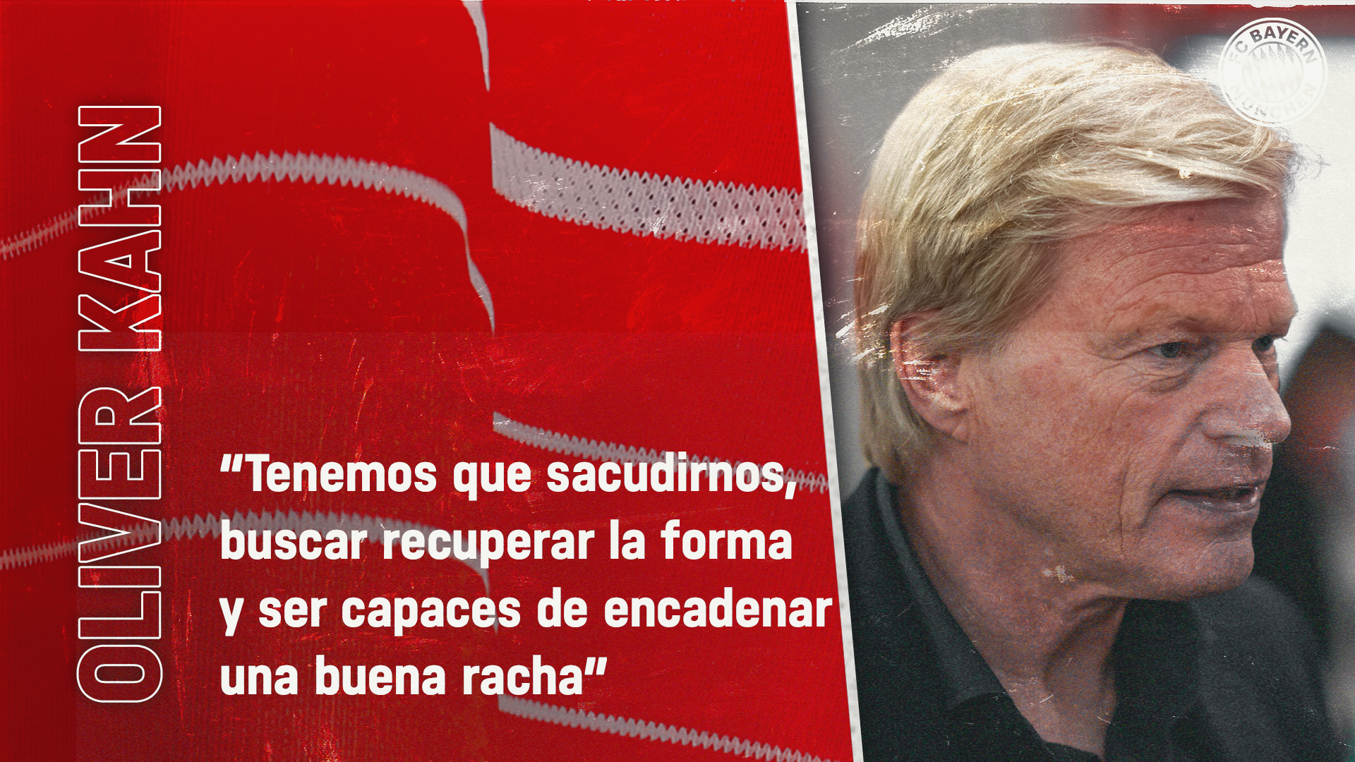 Oliver Kahn sobre el partido de la Bundesliga contra el 1. FSV Mainz 05