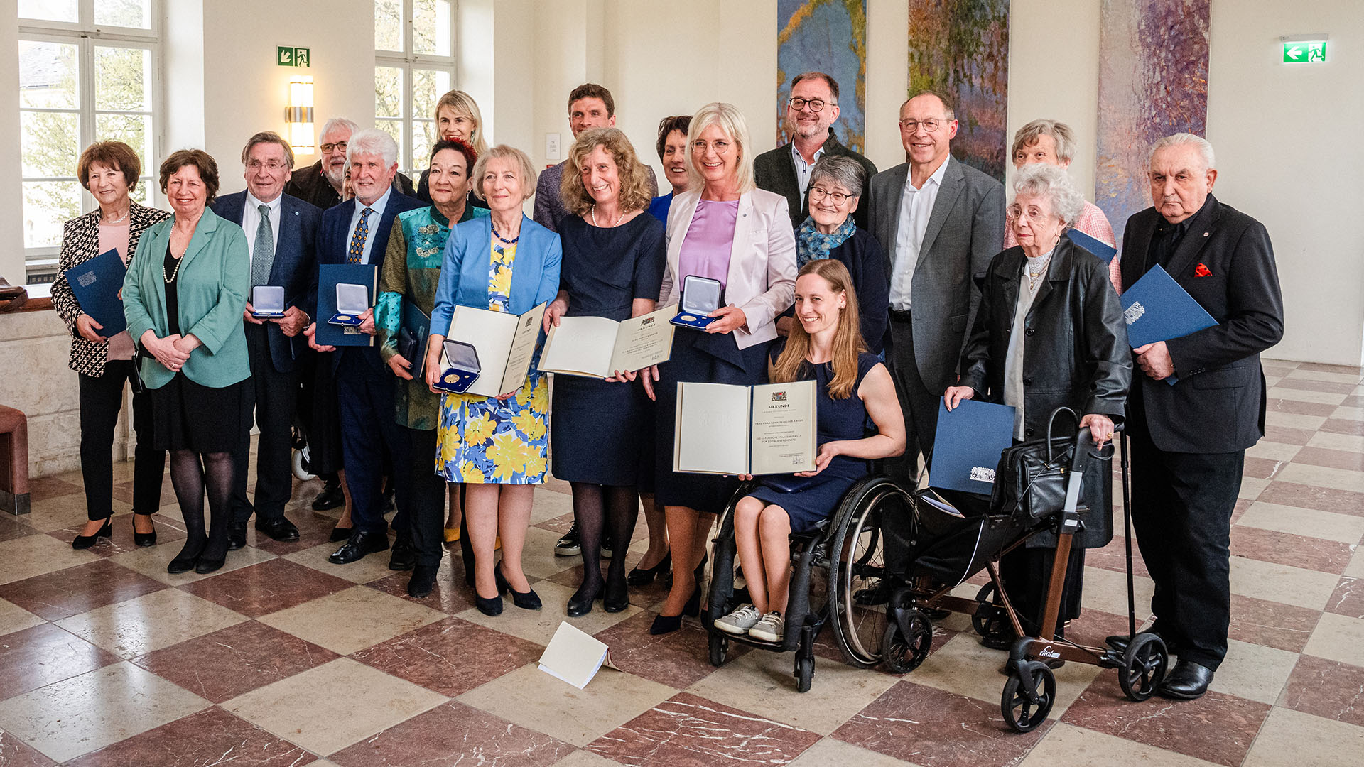 Verleihung Bayerische Staatsmedaille