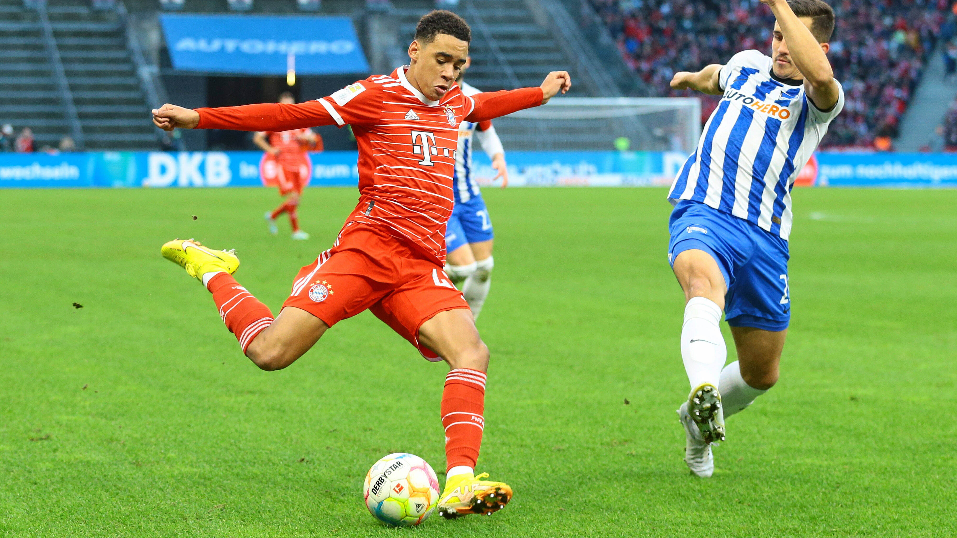 Zahlen und Fakten zum Bundesliga-Spiel FC Bayern - Hertha BSC